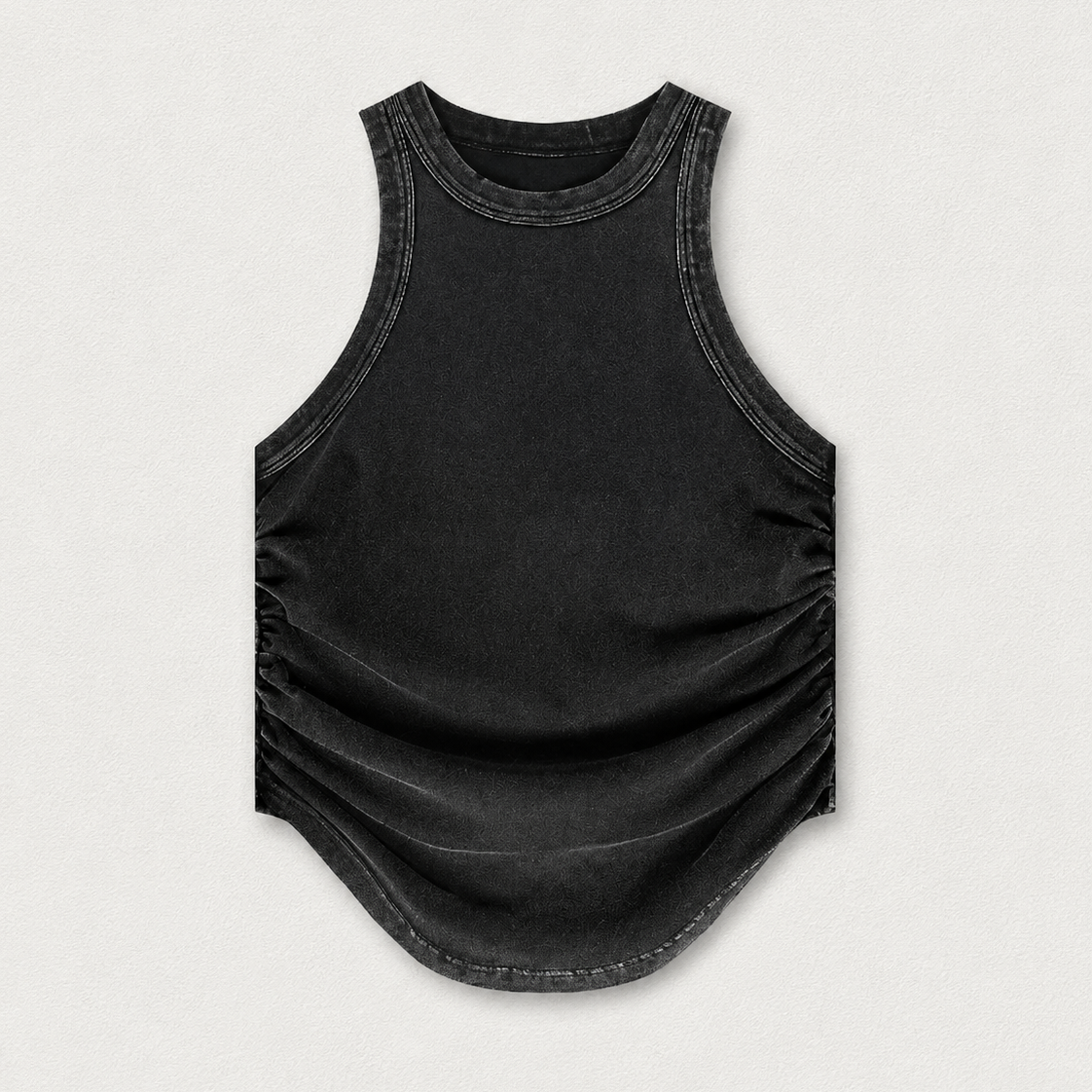 Contour Ease Ruched Tank Top