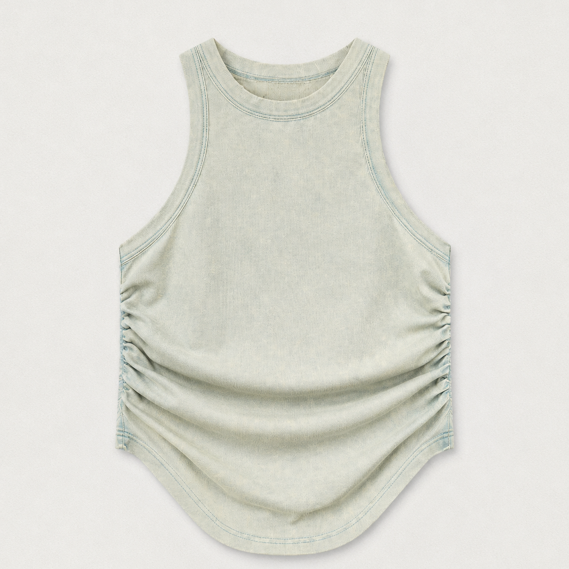 Contour Ease Ruched Tank Top
