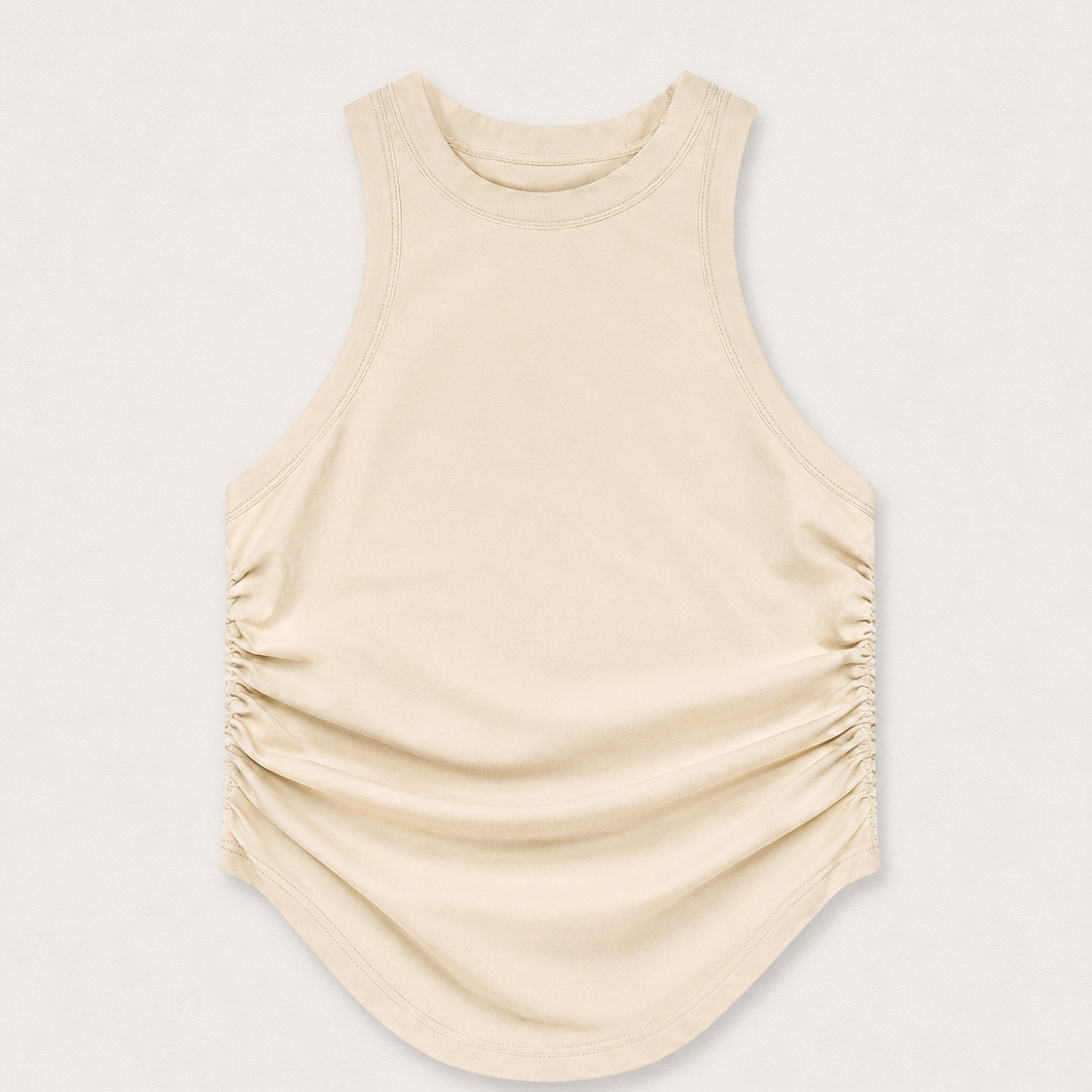 Contour Ease Ruched Tank Top