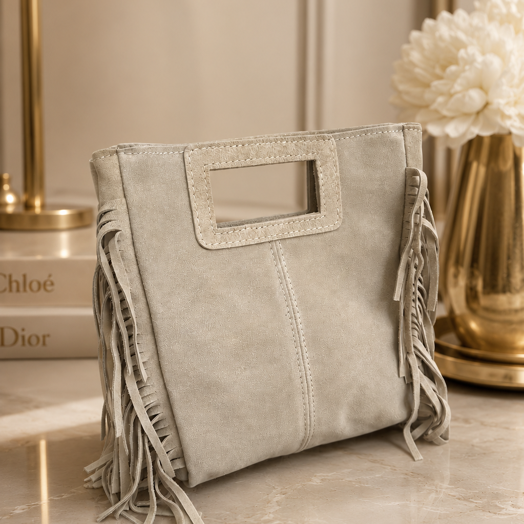 Lilly Large Fringe Suede Crossbody Bag | Pre-Order