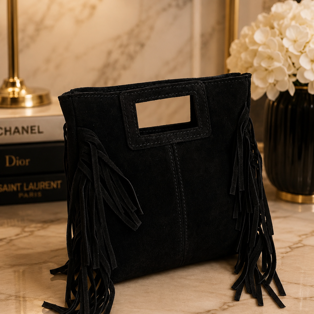 Lilly Large Fringe Suede Crossbody Bag | Pre-Order
