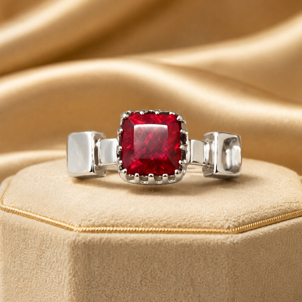 Starlight Prism Gemstone Ring S.No 7