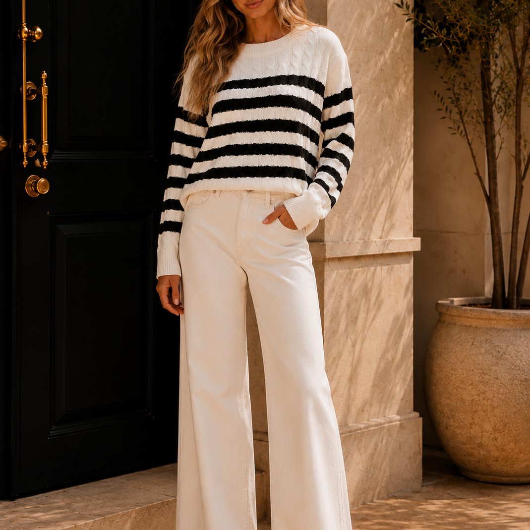 Krush Kandy Stripe Sweater