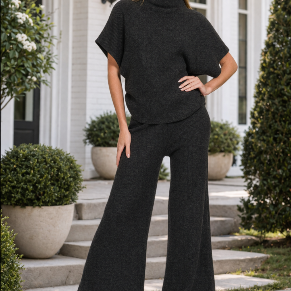 Knitted Sweater Pants