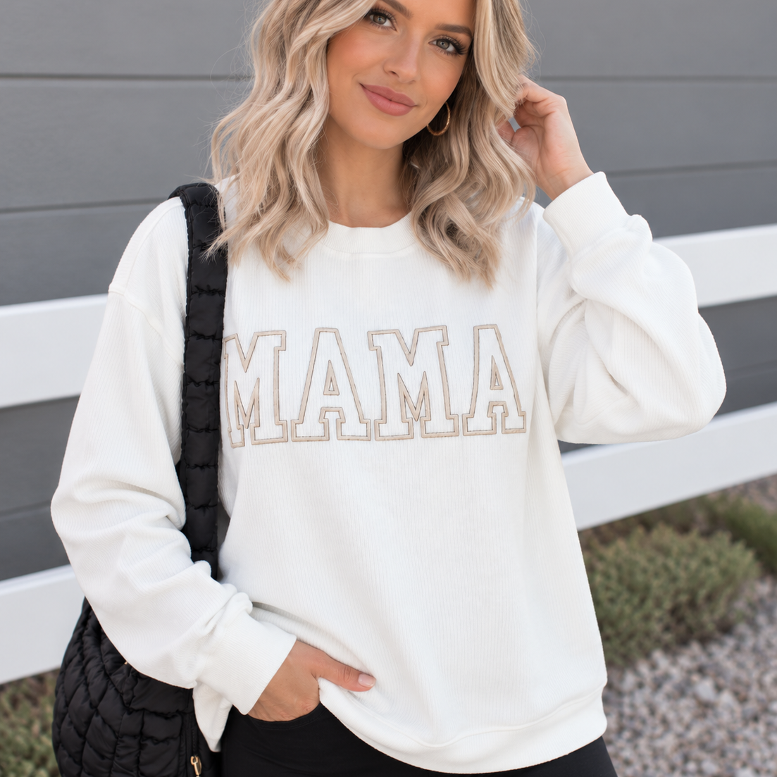 MAMA PUFF GRAPHIC SWEATSHIRT
