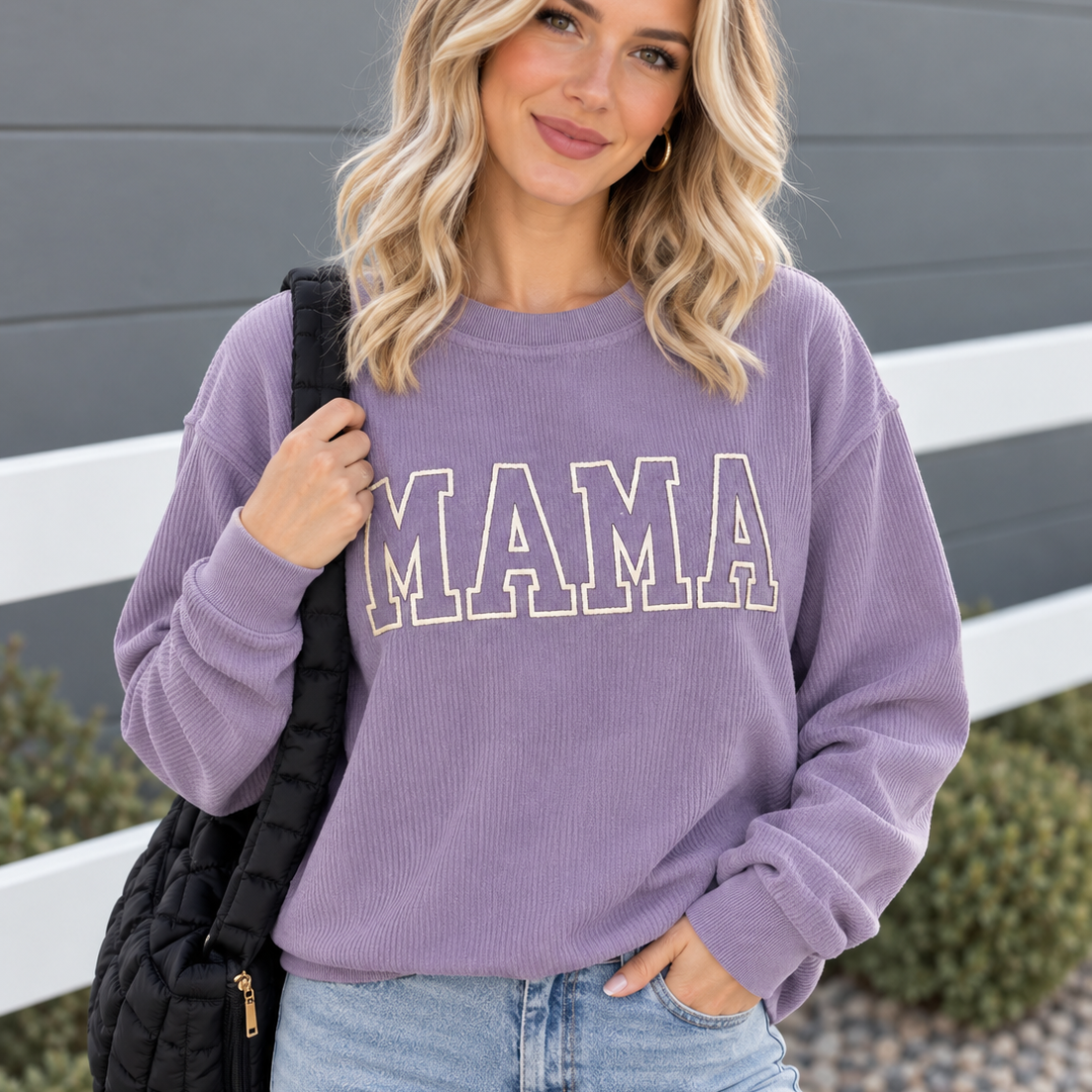 MAMA PUFF GRAPHIC SWEATSHIRT