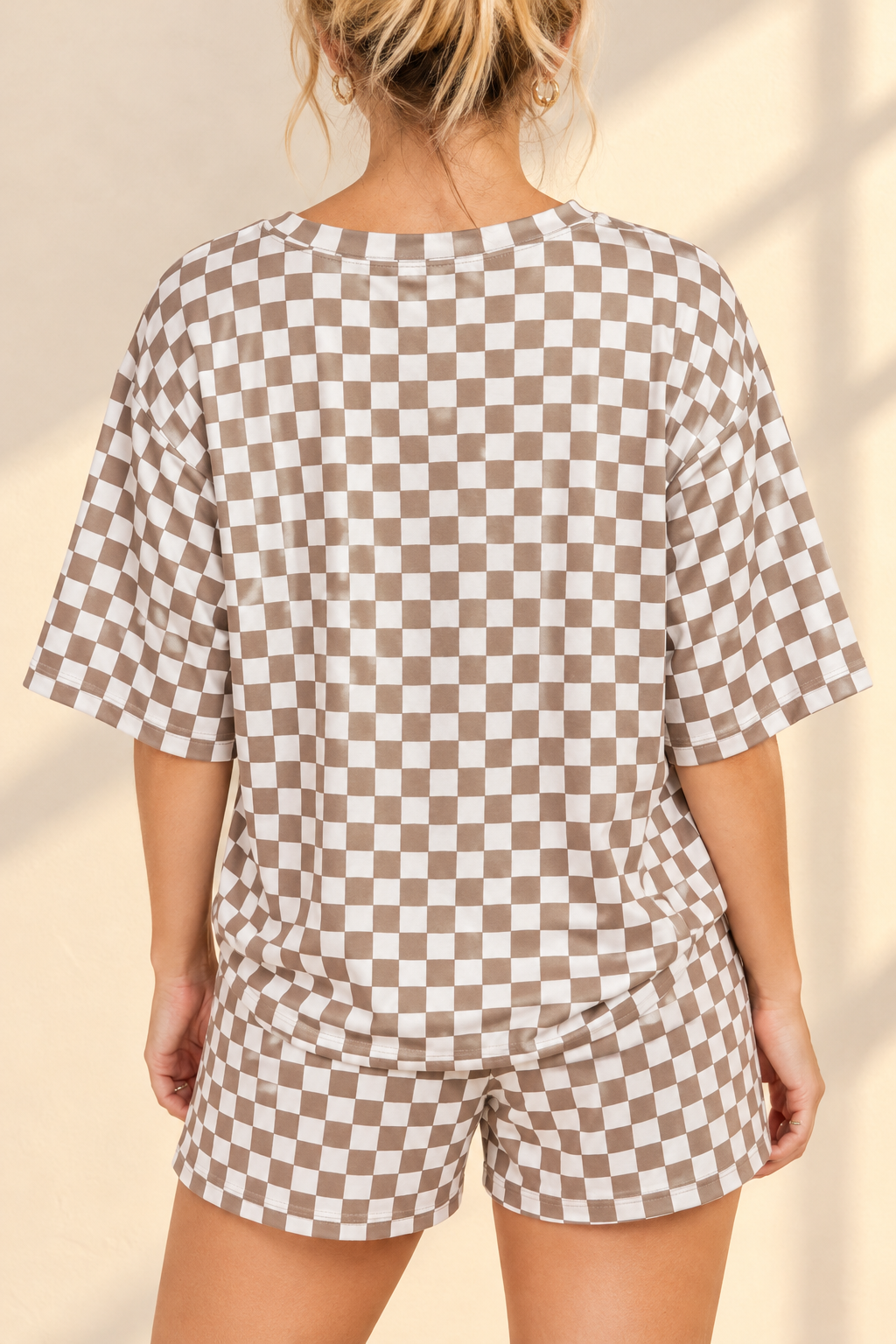 Checkerboard Loungewear Back View.png