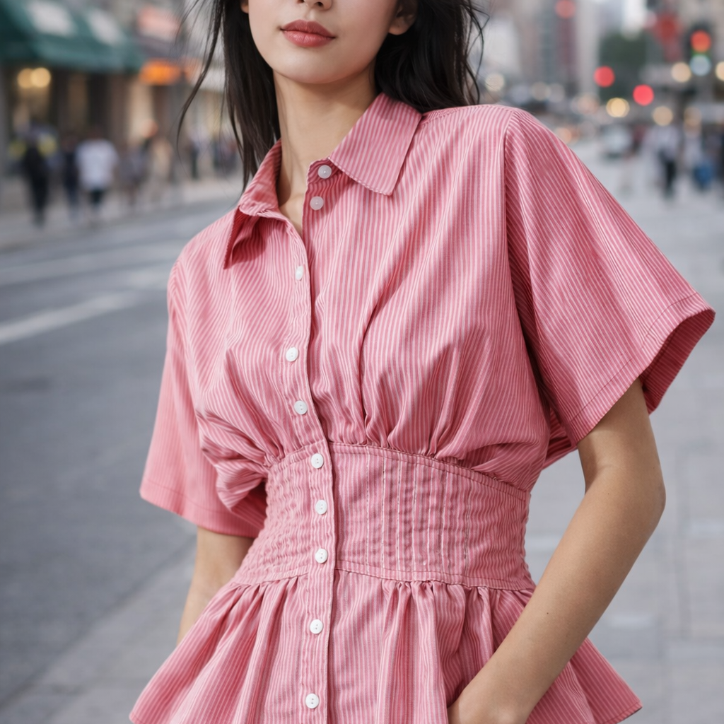 Yellow Babydoll Blouse