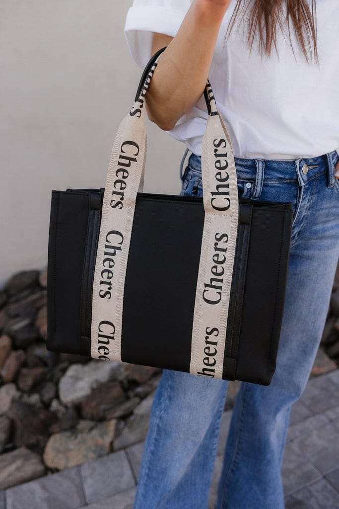 Cheers (Tote Bag) Shoulder Bag With Wallet Set-Purses & Bags-Krush Kandy, Women's Online Fashion Boutique Located in Phoenix, Arizona (Scottsdale Area)