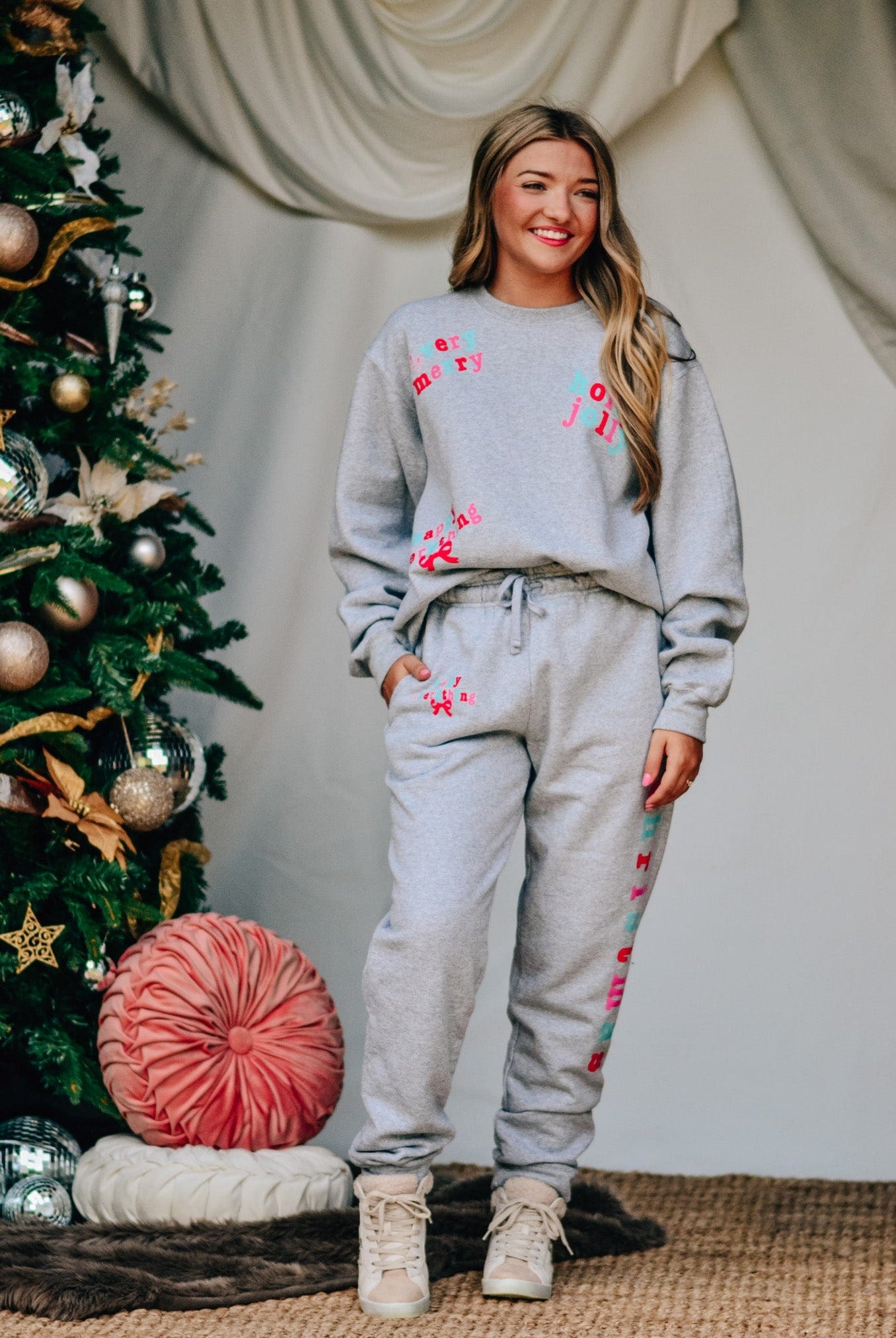 Holly Merry Everything Joggers-Krush Kandy, Women's Online Fashion Boutique Located in Phoenix, Arizona (Scottsdale Area)