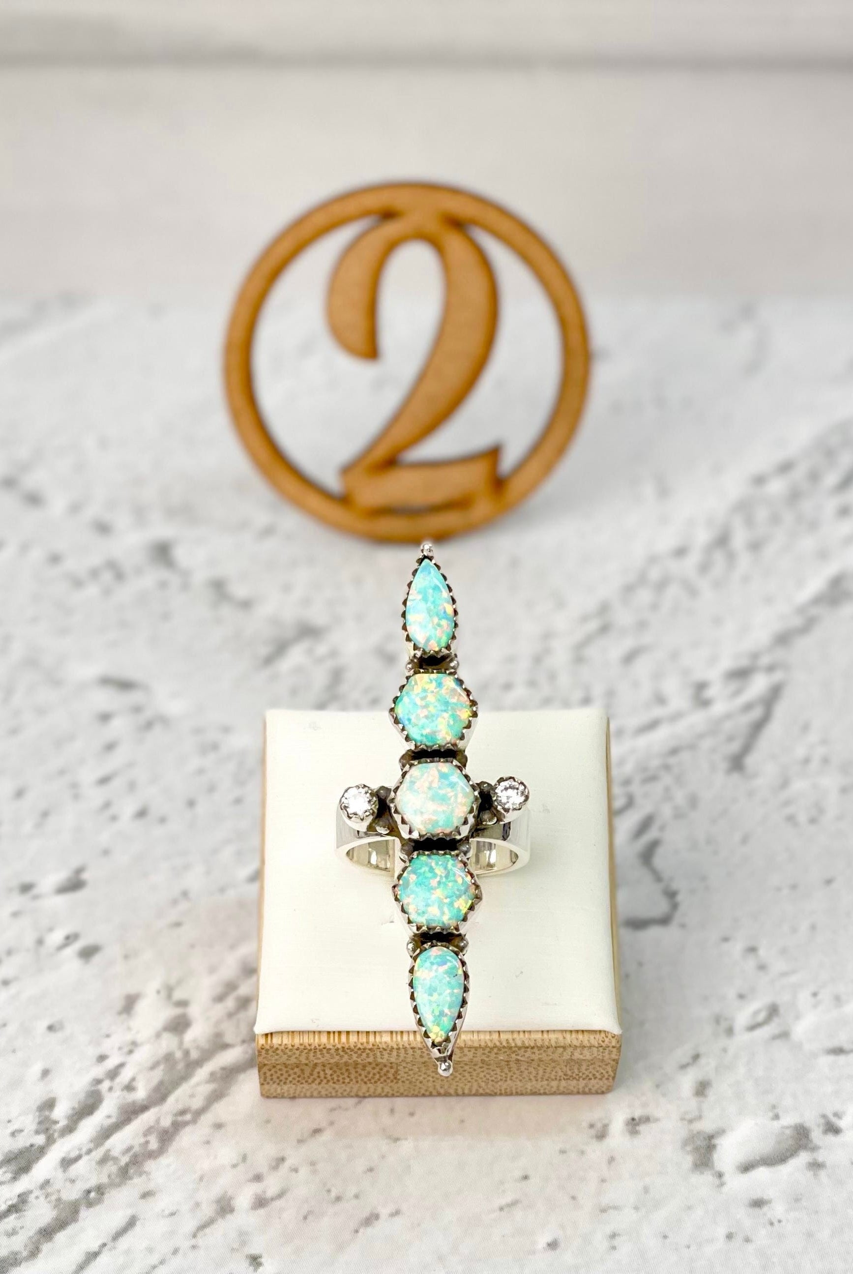 Solstice Glow Stone Trail Ring-Rings-Krush Kandy, Women's Online Fashion Boutique Located in Phoenix, Arizona (Scottsdale Area)