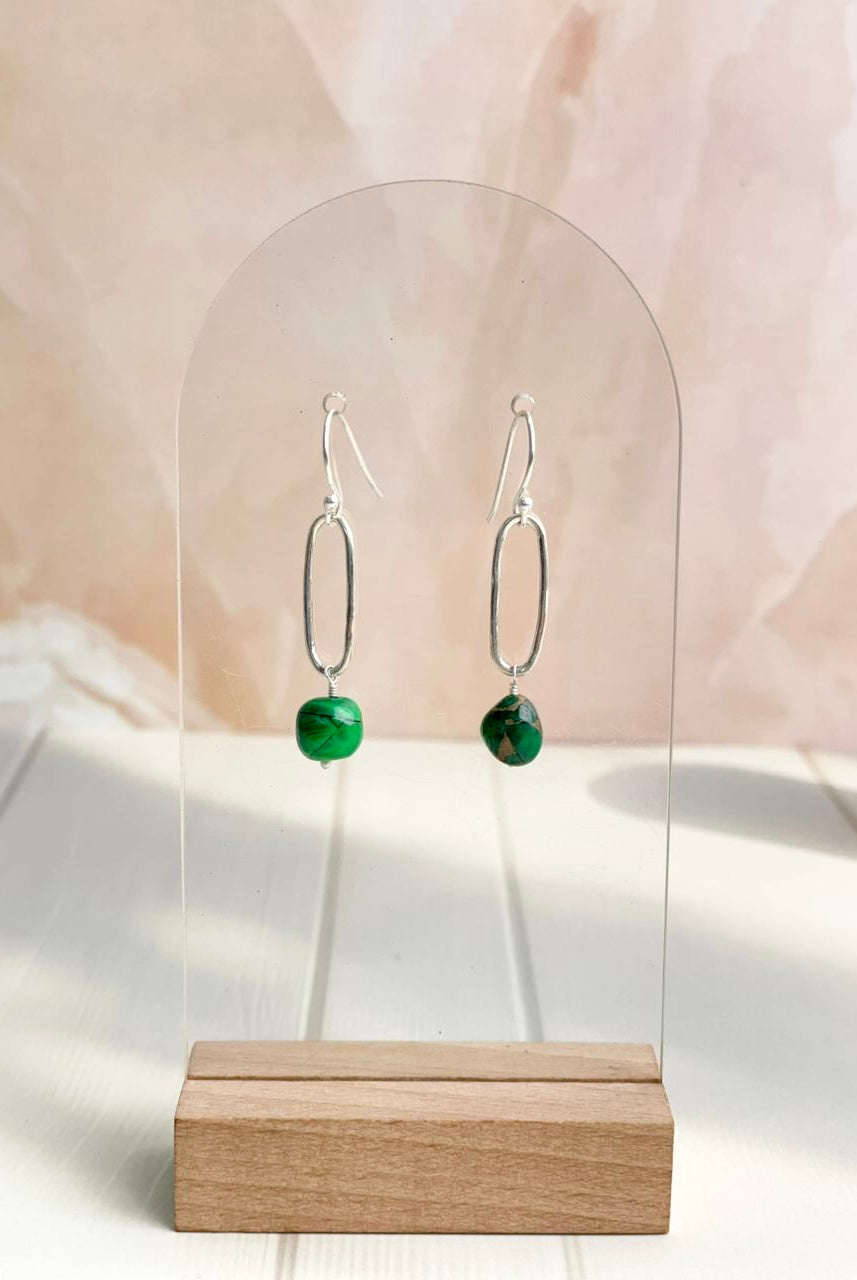Dahlia Drops Dainty Earrings-Earrings-Krush Kandy, Women's Online Fashion Boutique Located in Phoenix, Arizona (Scottsdale Area)