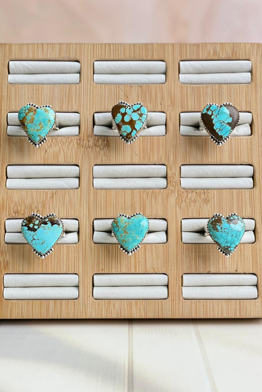 Mine 8 Heart Slab Rings-Rings-Krush Kandy, Women's Online Fashion Boutique Located in Phoenix, Arizona (Scottsdale Area)