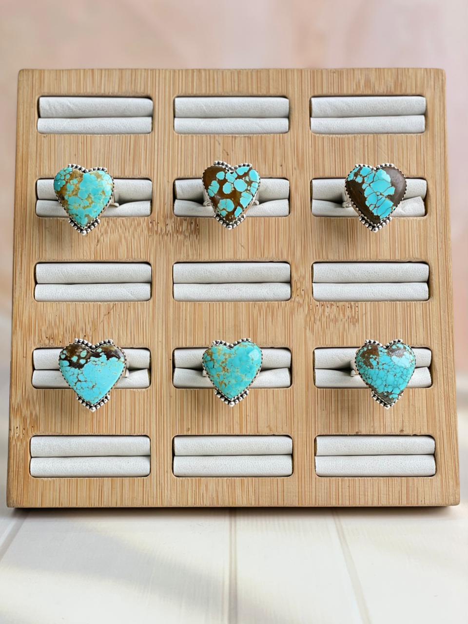 Mine 8 Heart Slab Rings-Rings-Krush Kandy, Women's Online Fashion Boutique Located in Phoenix, Arizona (Scottsdale Area)