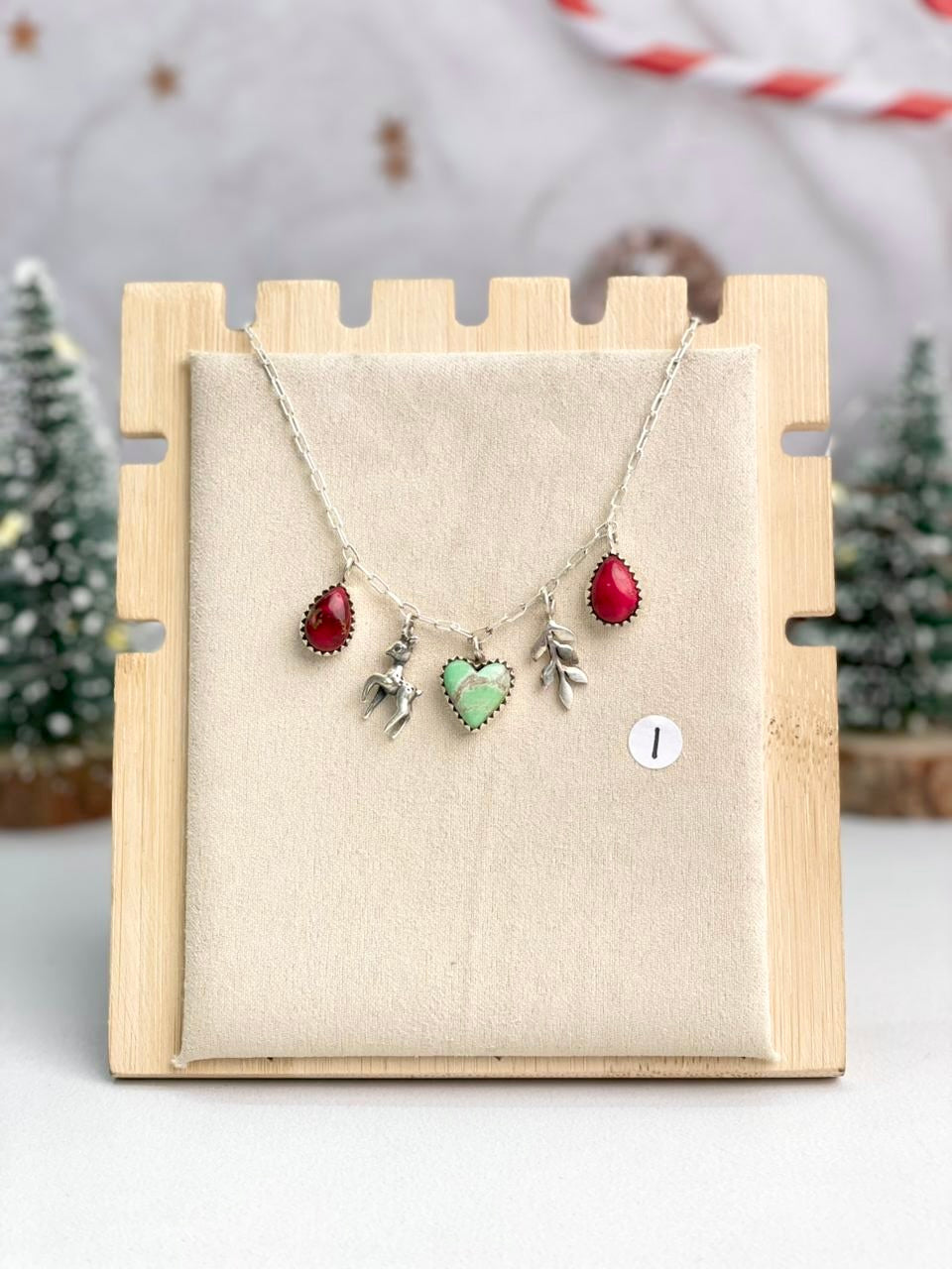 Holiday Cheer Charm Necklaces-Necklaces-Krush Kandy, Women's Online Fashion Boutique Located in Phoenix, Arizona (Scottsdale Area)