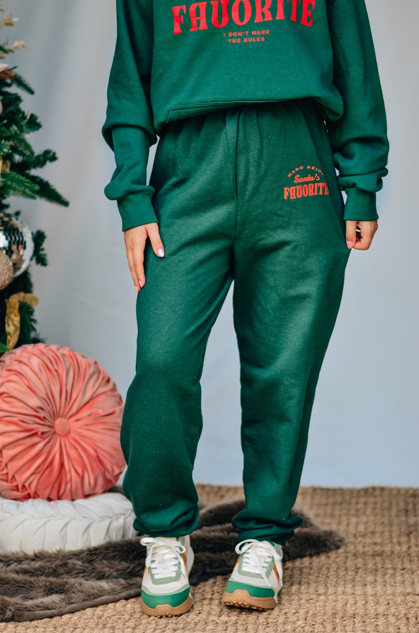 Santa's Favorite Joggers-Krush Kandy, Women's Online Fashion Boutique Located in Phoenix, Arizona (Scottsdale Area)