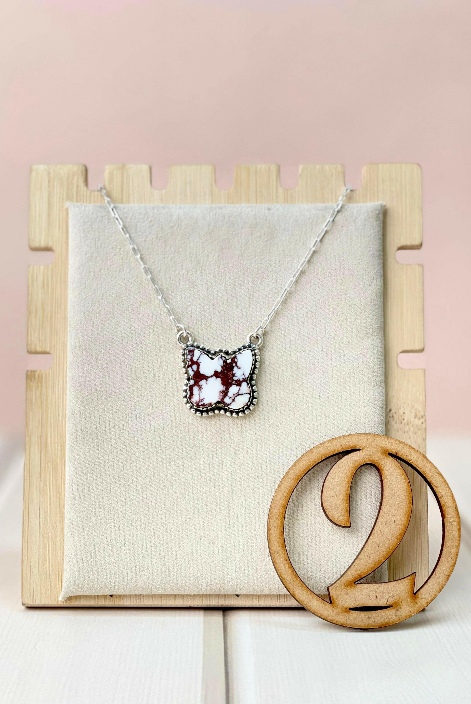 Southwest Butterfly in Wild Chain Pendants-Pendant Necklaces-Krush Kandy, Women's Online Fashion Boutique Located in Phoenix, Arizona (Scottsdale Area)