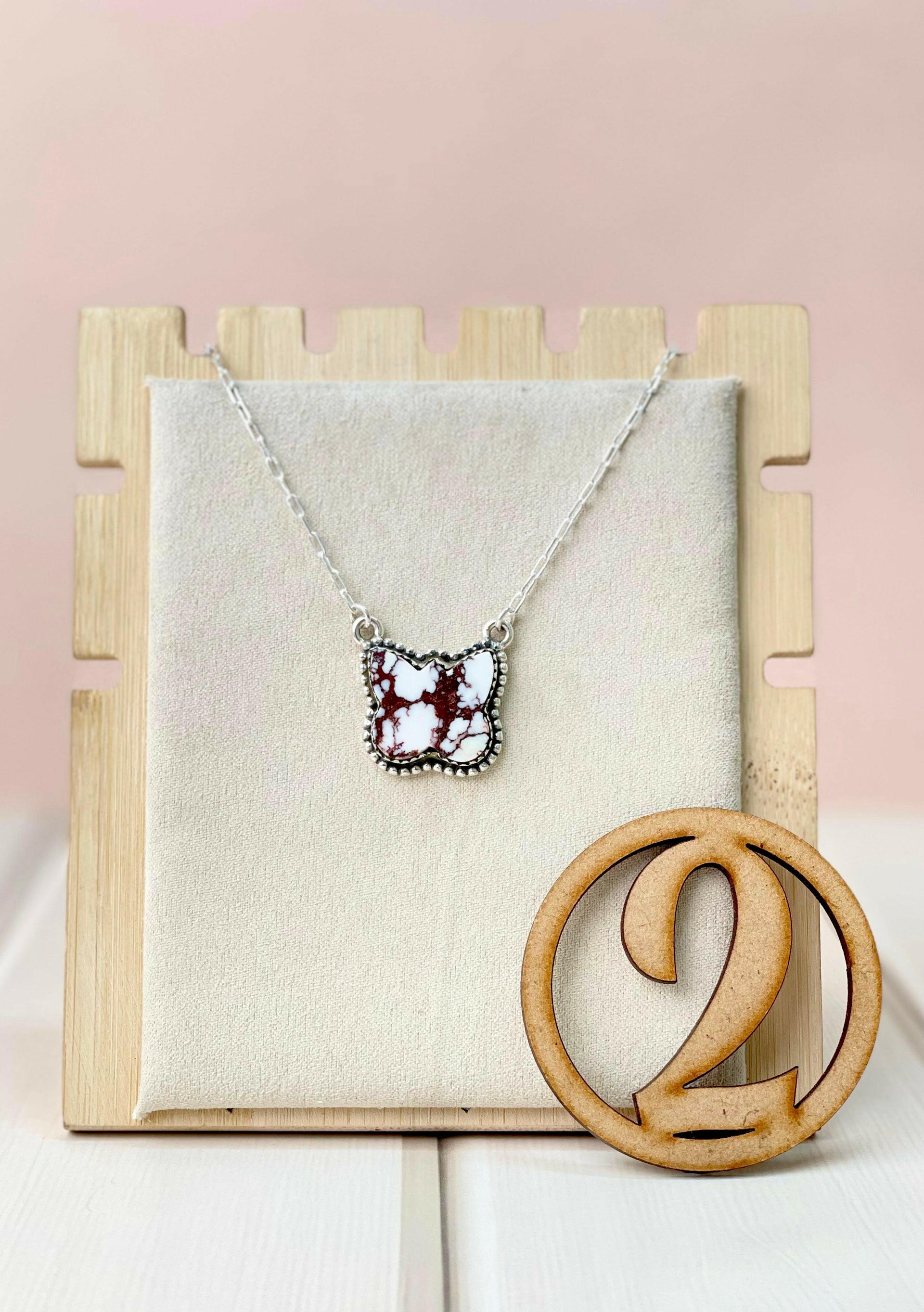 Southwest Butterfly in Wild Chain Pendants-Pendant Necklaces-Krush Kandy, Women's Online Fashion Boutique Located in Phoenix, Arizona (Scottsdale Area)