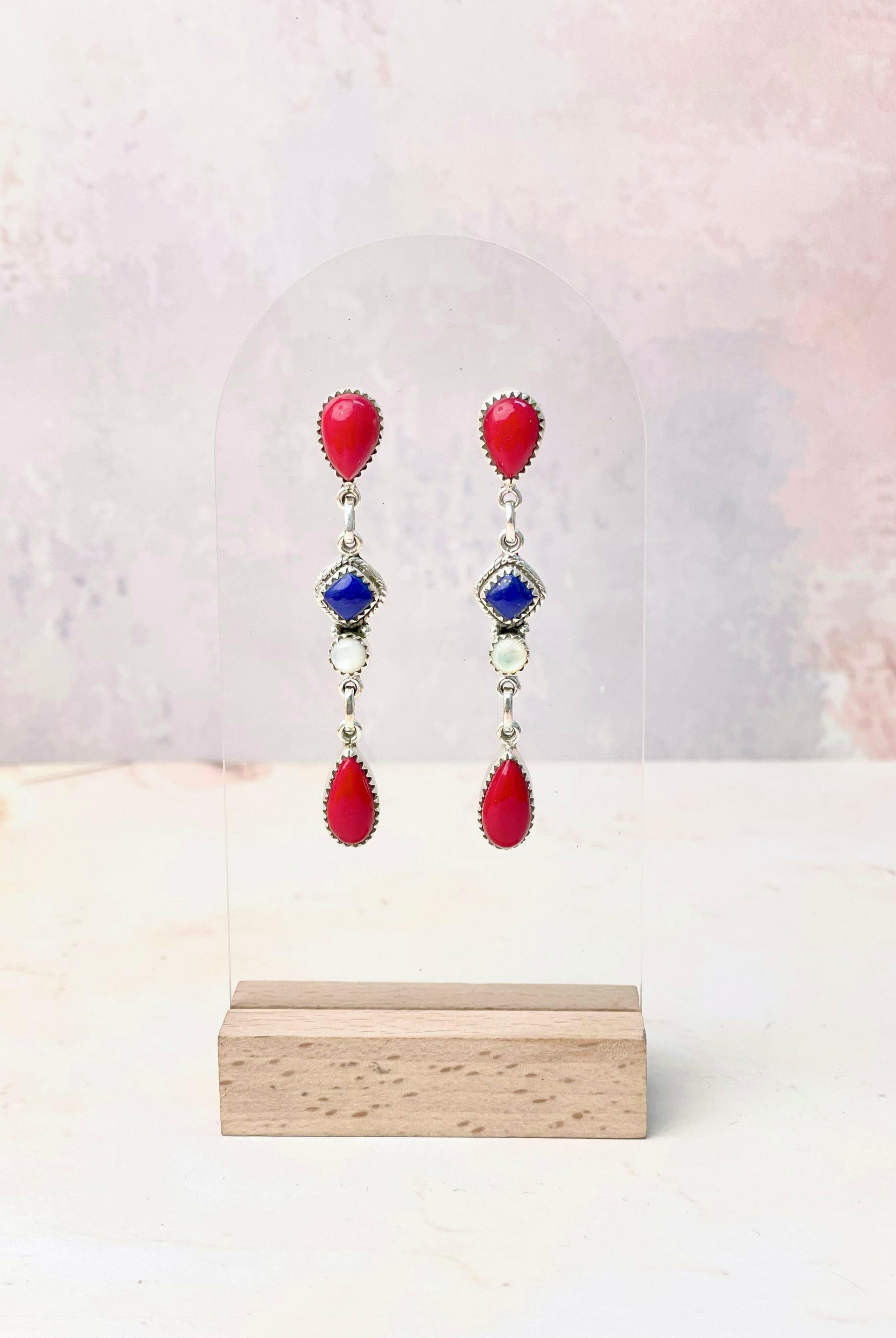 Firecracker Drops Earrings-Earrings-Krush Kandy, Women's Online Fashion Boutique Located in Phoenix, Arizona (Scottsdale Area)