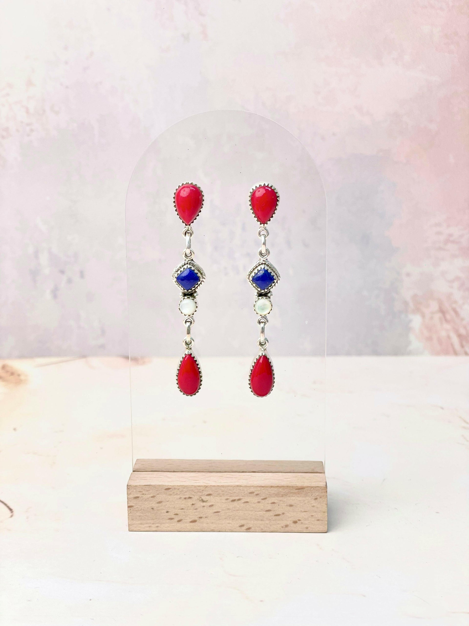 Firecracker Drops Earrings-Earrings-Krush Kandy, Women's Online Fashion Boutique Located in Phoenix, Arizona (Scottsdale Area)