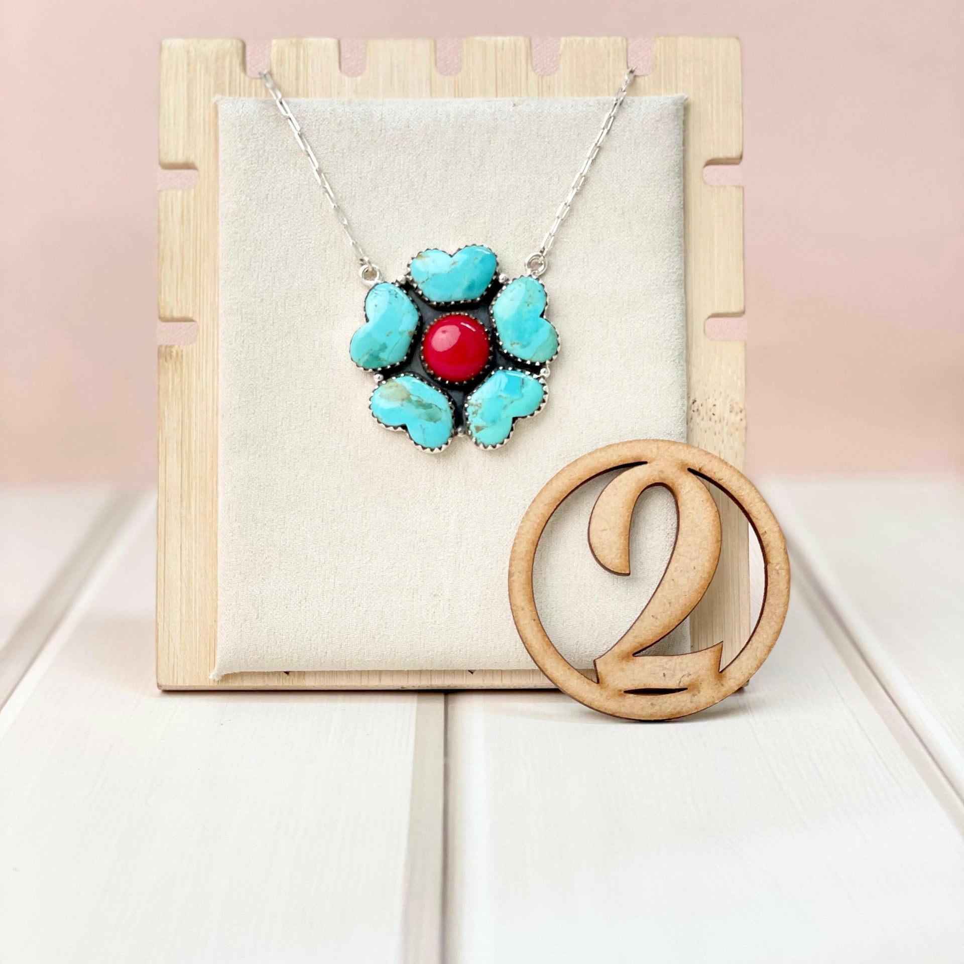 Rosarita Daisy Chain Pendants-Necklaces-Krush Kandy, Women's Online Fashion Boutique Located in Phoenix, Arizona (Scottsdale Area)