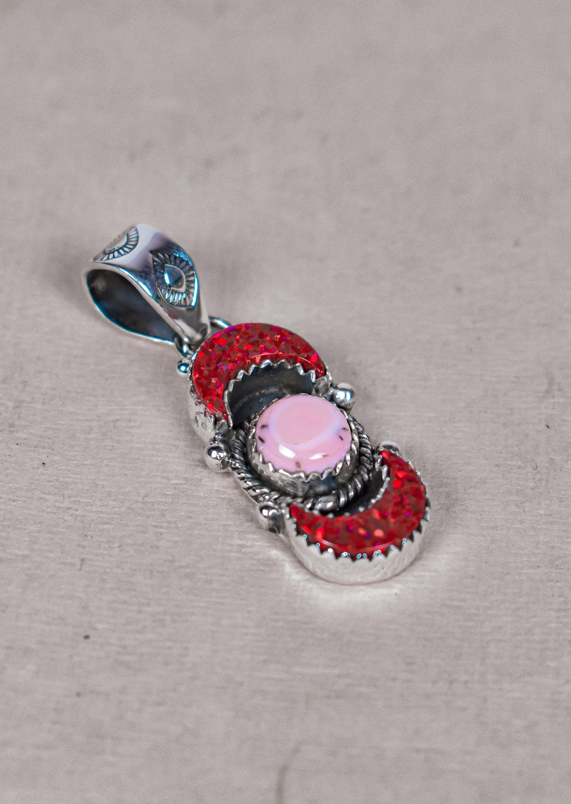 Lunar Crescent Pendant-Pendant Necklaces-Krush Kandy, Women's Online Fashion Boutique Located in Phoenix, Arizona (Scottsdale Area)