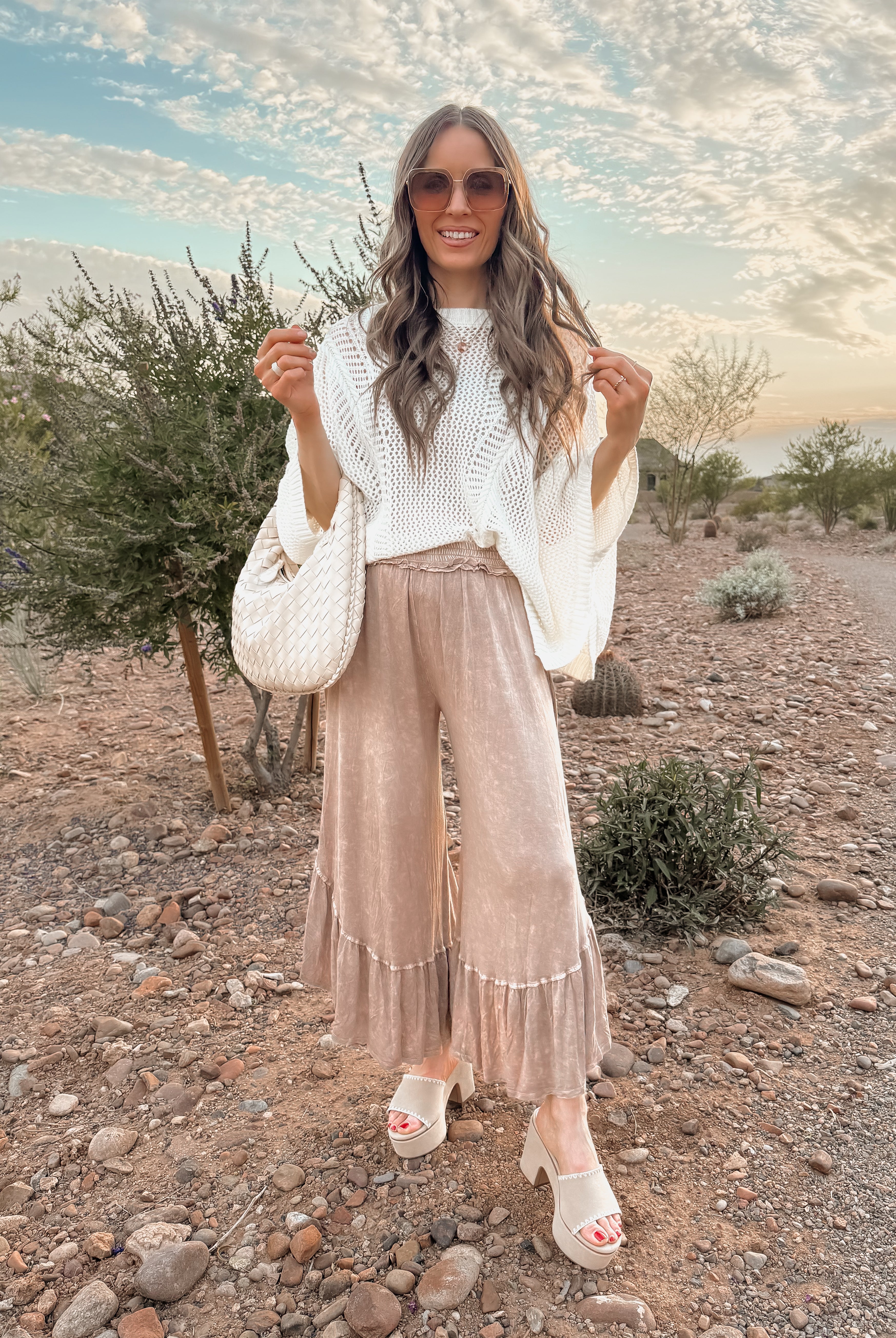 Cozy Chic Open Knit Sweater-Tops-Krush Kandy, Women's Online Fashion Boutique Located in Phoenix, Arizona (Scottsdale Area)