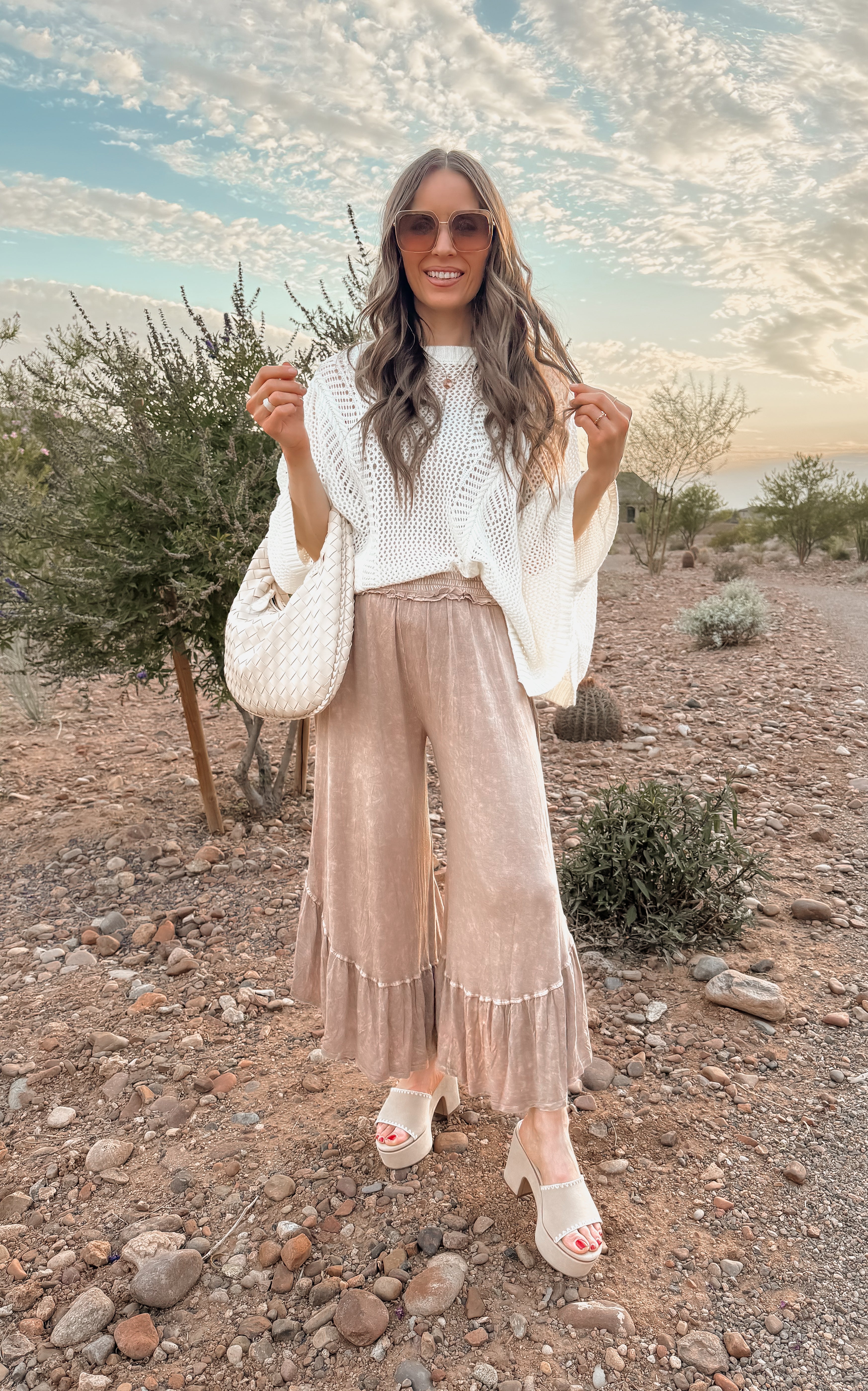 Cozy Chic Open Knit Sweater-Tops-Krush Kandy, Women's Online Fashion Boutique Located in Phoenix, Arizona (Scottsdale Area)