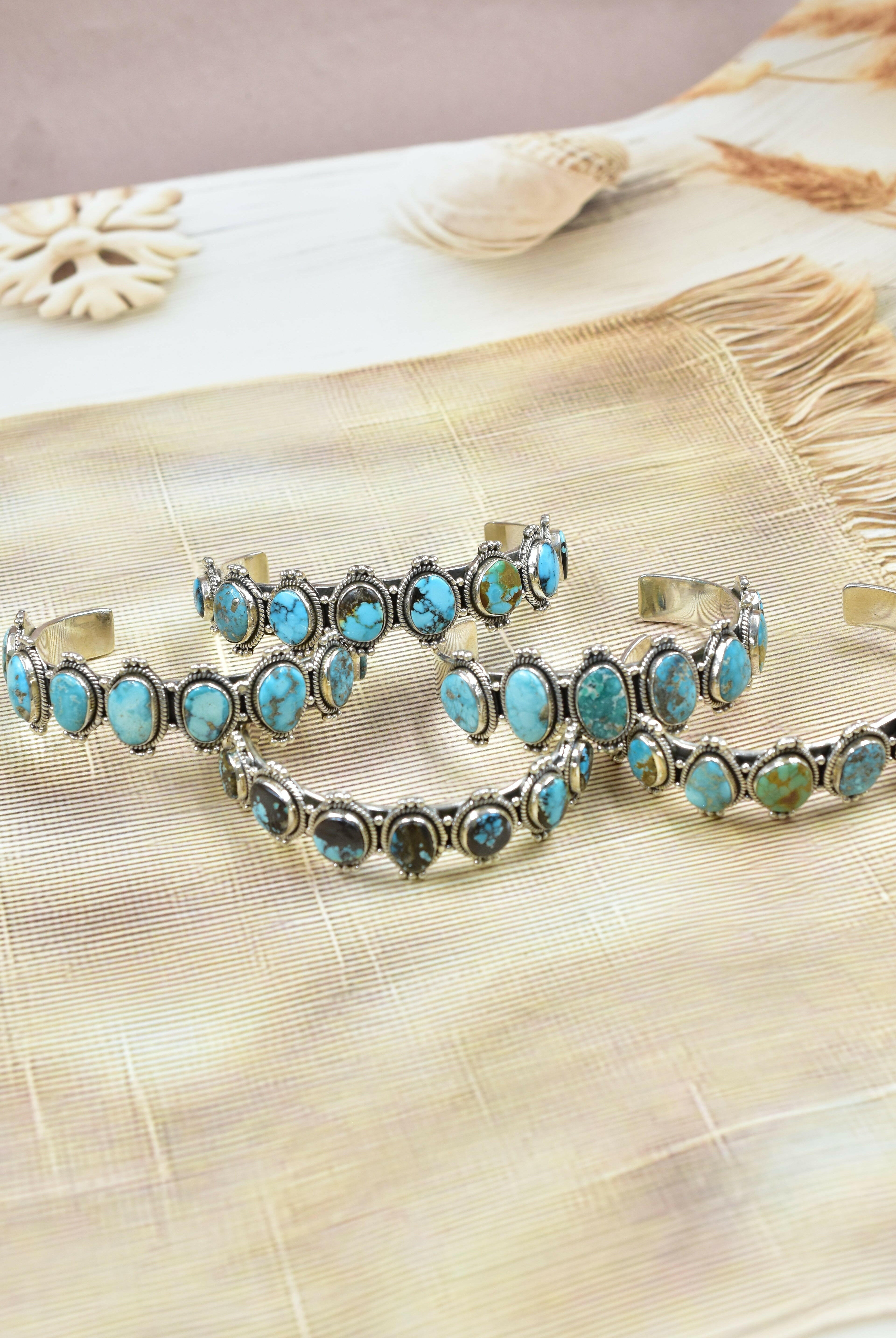 One Of A Kind Stone Bangles-Bracelets-Krush Kandy, Women's Online Fashion Boutique Located in Phoenix, Arizona (Scottsdale Area)