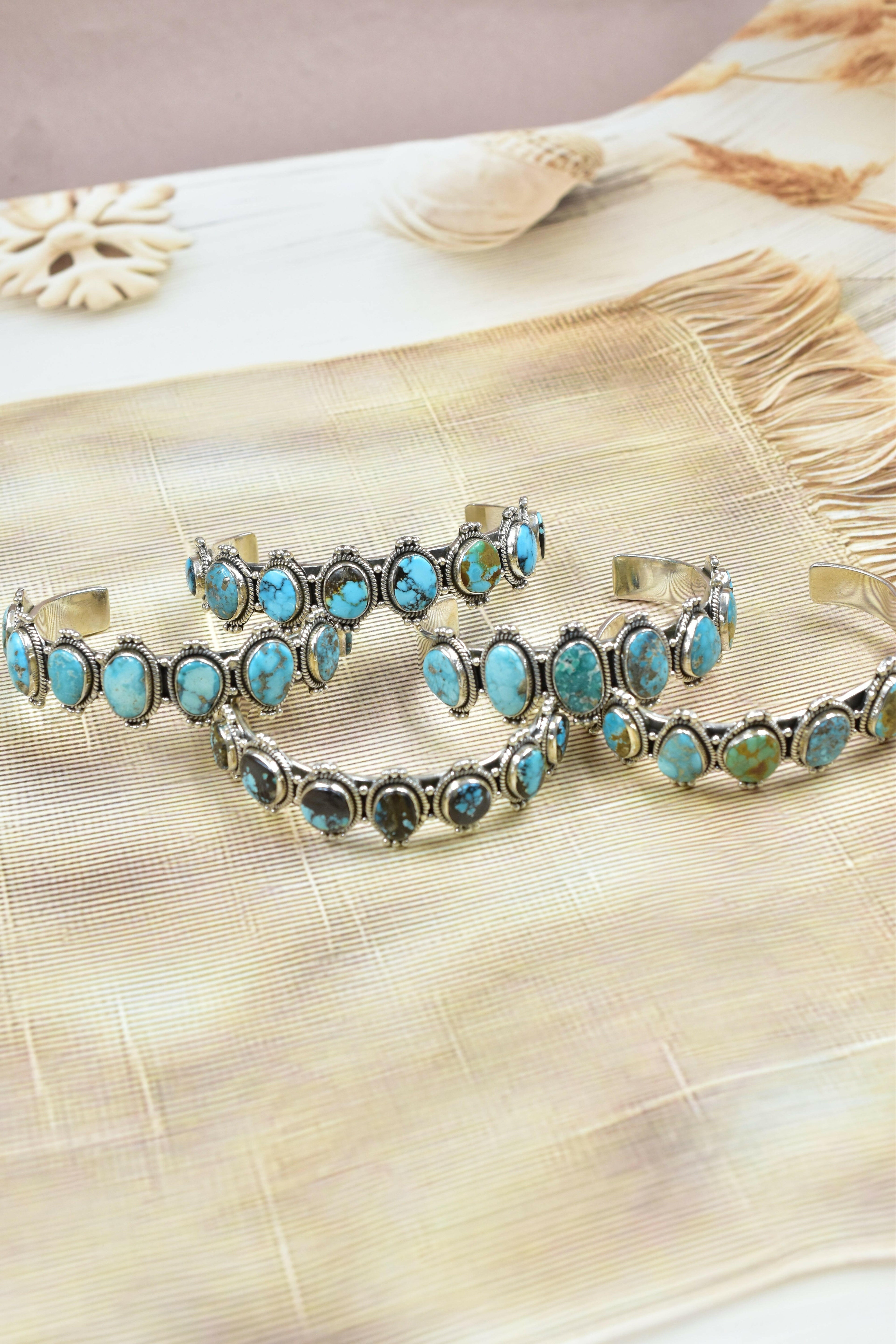 One Of A Kind Stone Bangles-Bracelets-Krush Kandy, Women's Online Fashion Boutique Located in Phoenix, Arizona (Scottsdale Area)