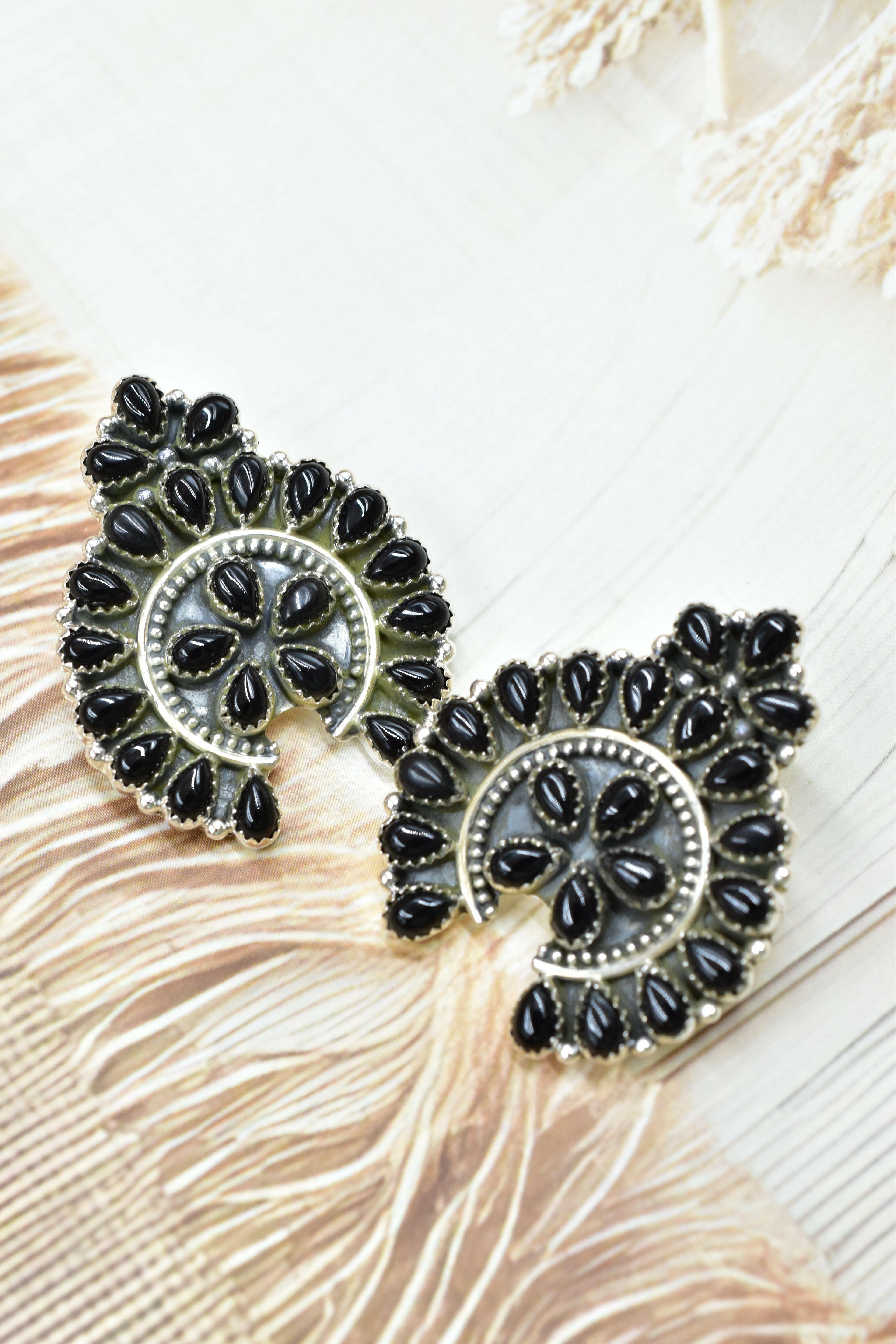 Crowned Concho Stud Earrings-Earrings-Krush Kandy, Women's Online Fashion Boutique Located in Phoenix, Arizona (Scottsdale Area)
