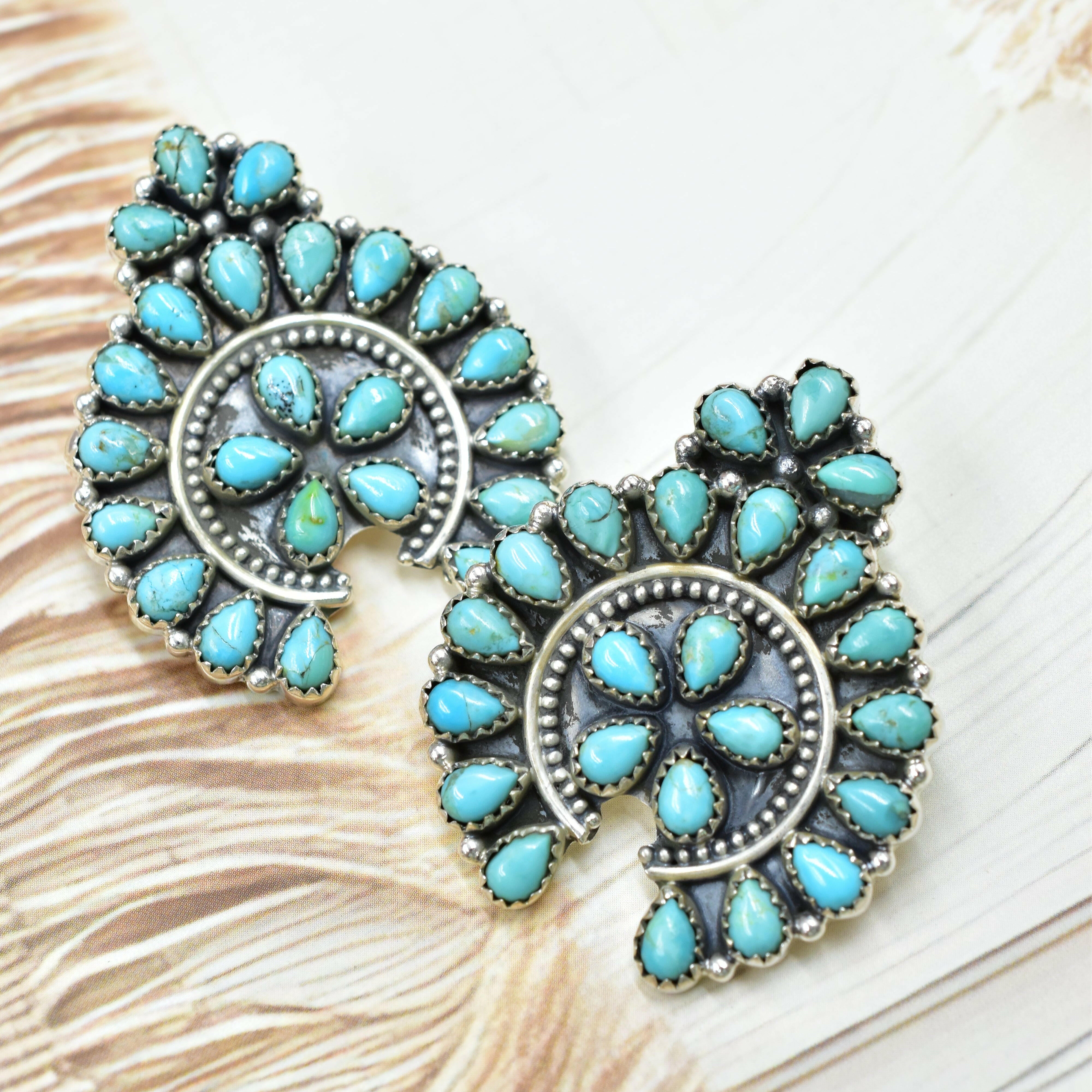 Crowned Concho Stud Earrings-Earrings-Krush Kandy, Women's Online Fashion Boutique Located in Phoenix, Arizona (Scottsdale Area)