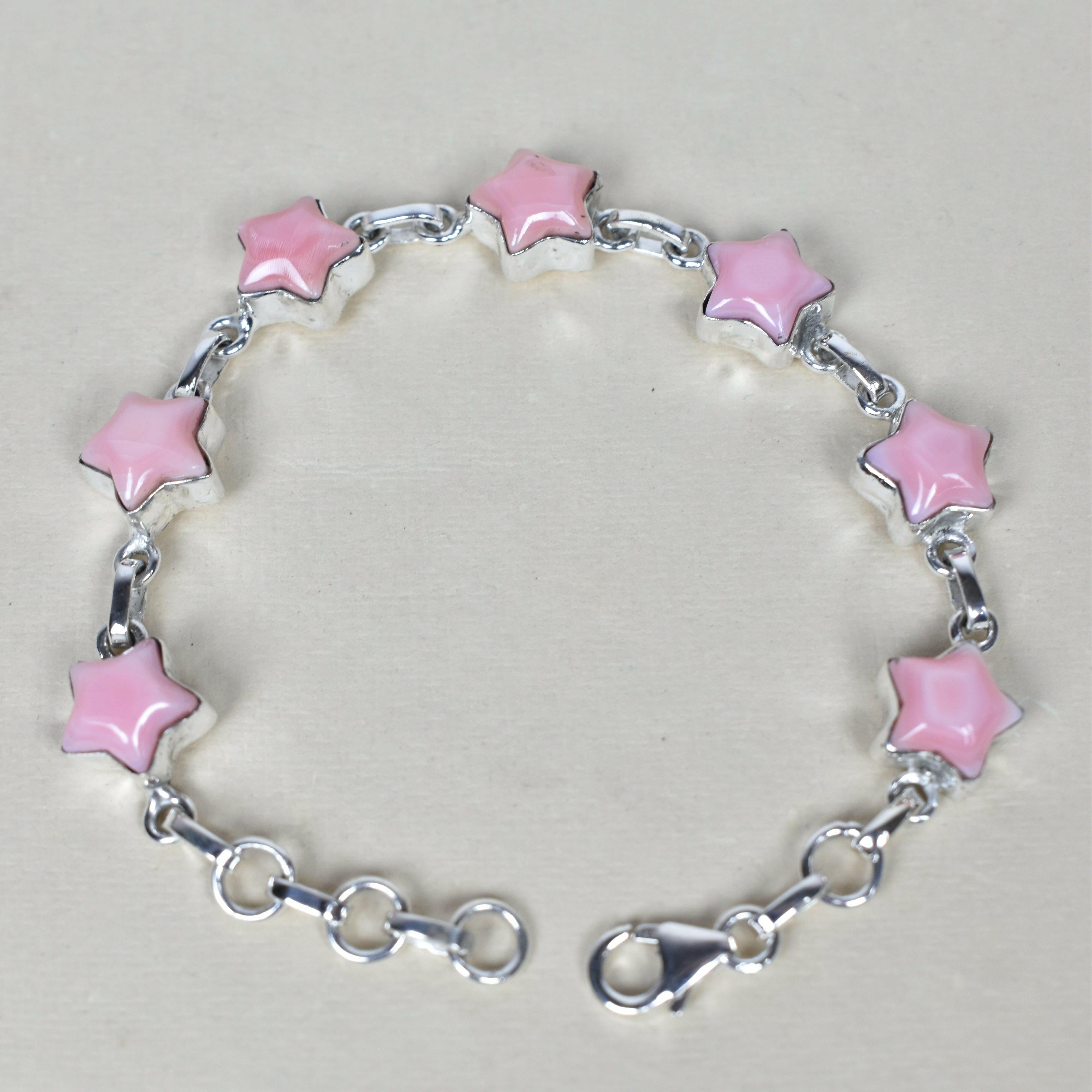 7 Star General Sterling Silver Bracelet-Gemstone Bracelets-Krush Kandy, Women's Online Fashion Boutique Located in Phoenix, Arizona (Scottsdale Area)