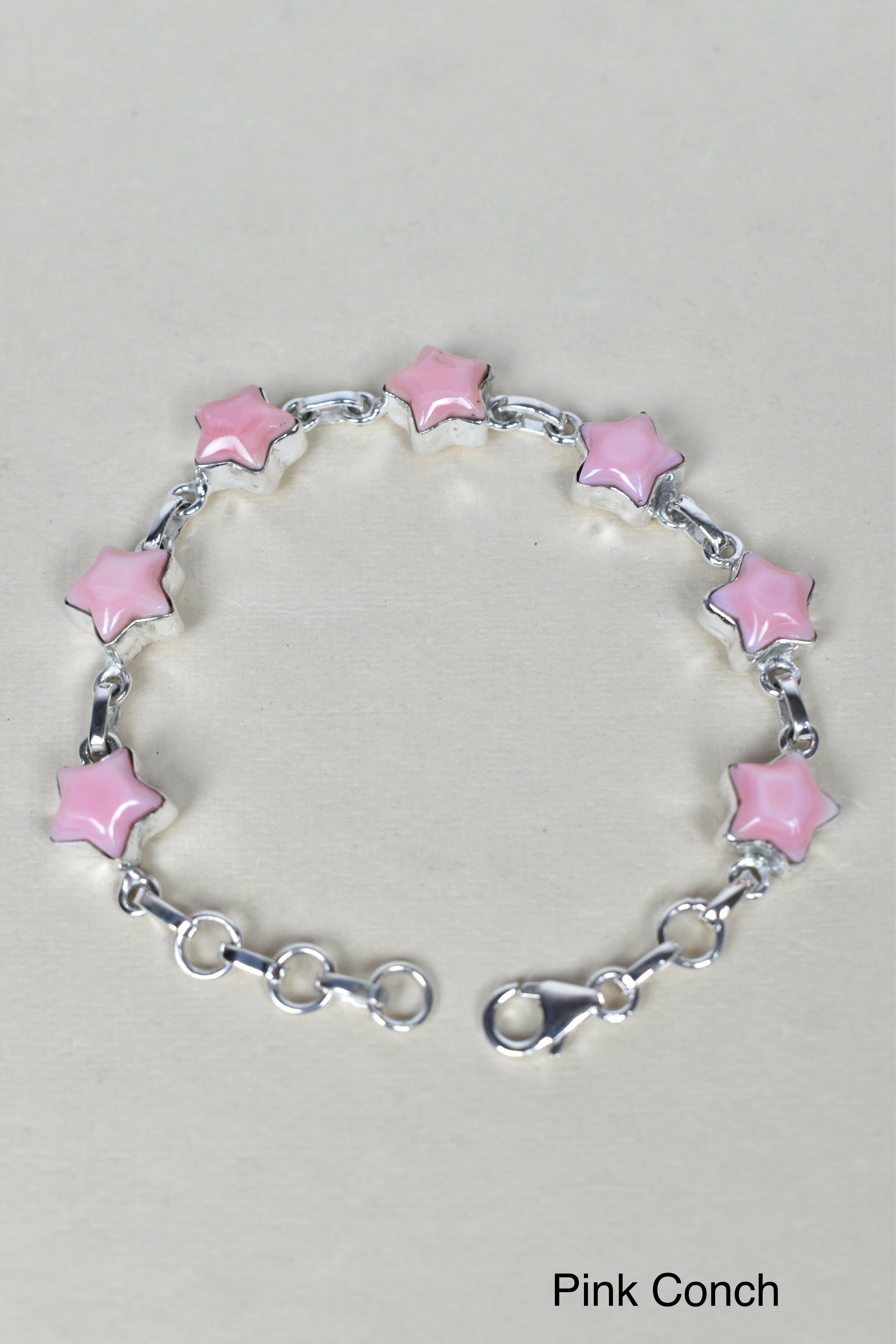 7 Star General Sterling Silver Bracelet-Gemstone Bracelets-Krush Kandy, Women's Online Fashion Boutique Located in Phoenix, Arizona (Scottsdale Area)
