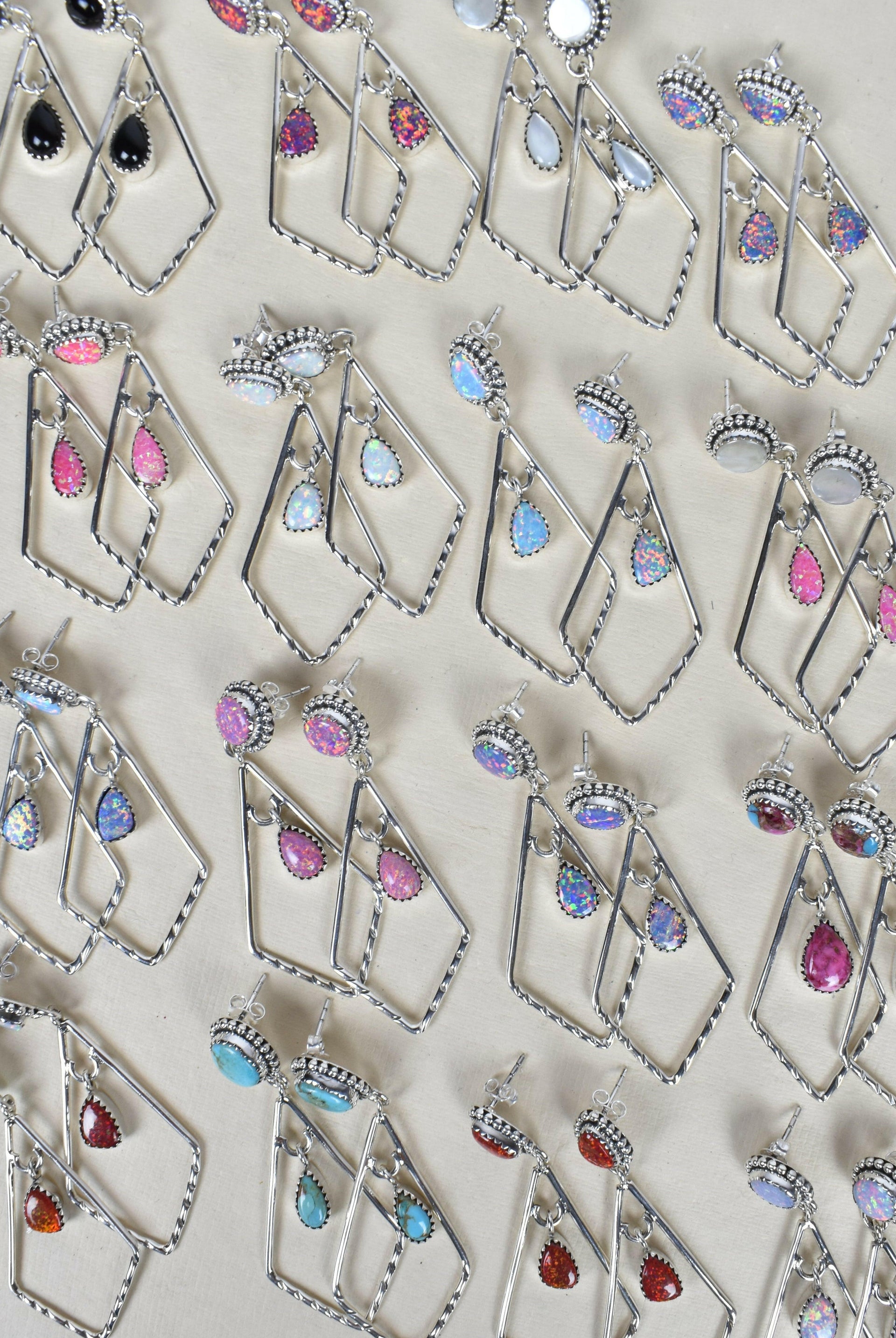 Skyborne Celestial Elegance Dangle Earrings-Drop Earrings-Krush Kandy, Women's Online Fashion Boutique Located in Phoenix, Arizona (Scottsdale Area)