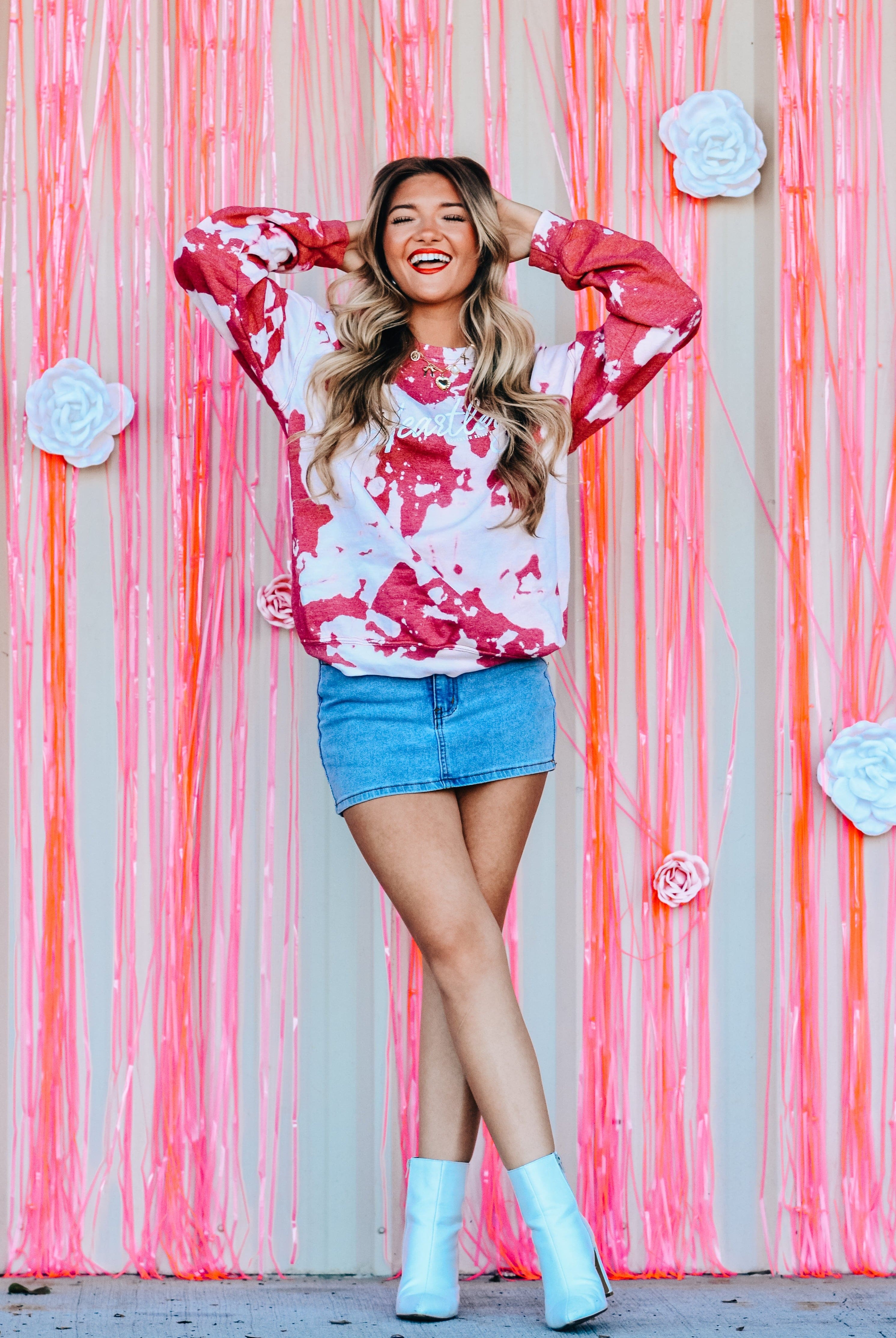 Heartless Bomba Sweatshirt-Krush Kandy, Women's Online Fashion Boutique Located in Phoenix, Arizona (Scottsdale Area)