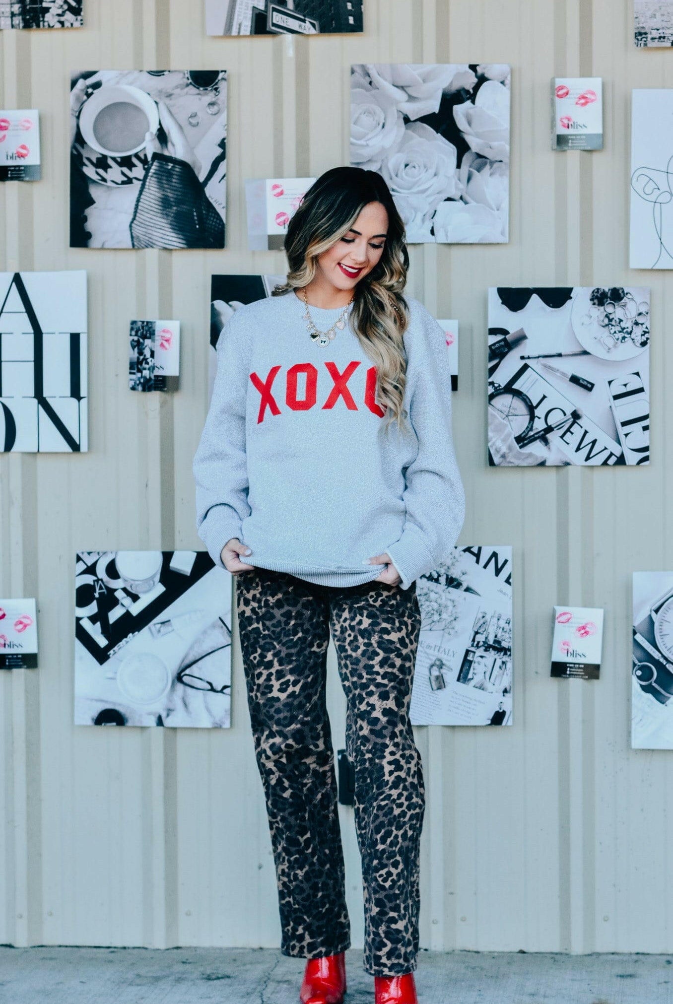 XOXO Puff Knit Sweater-Krush Kandy, Women's Online Fashion Boutique Located in Phoenix, Arizona (Scottsdale Area)