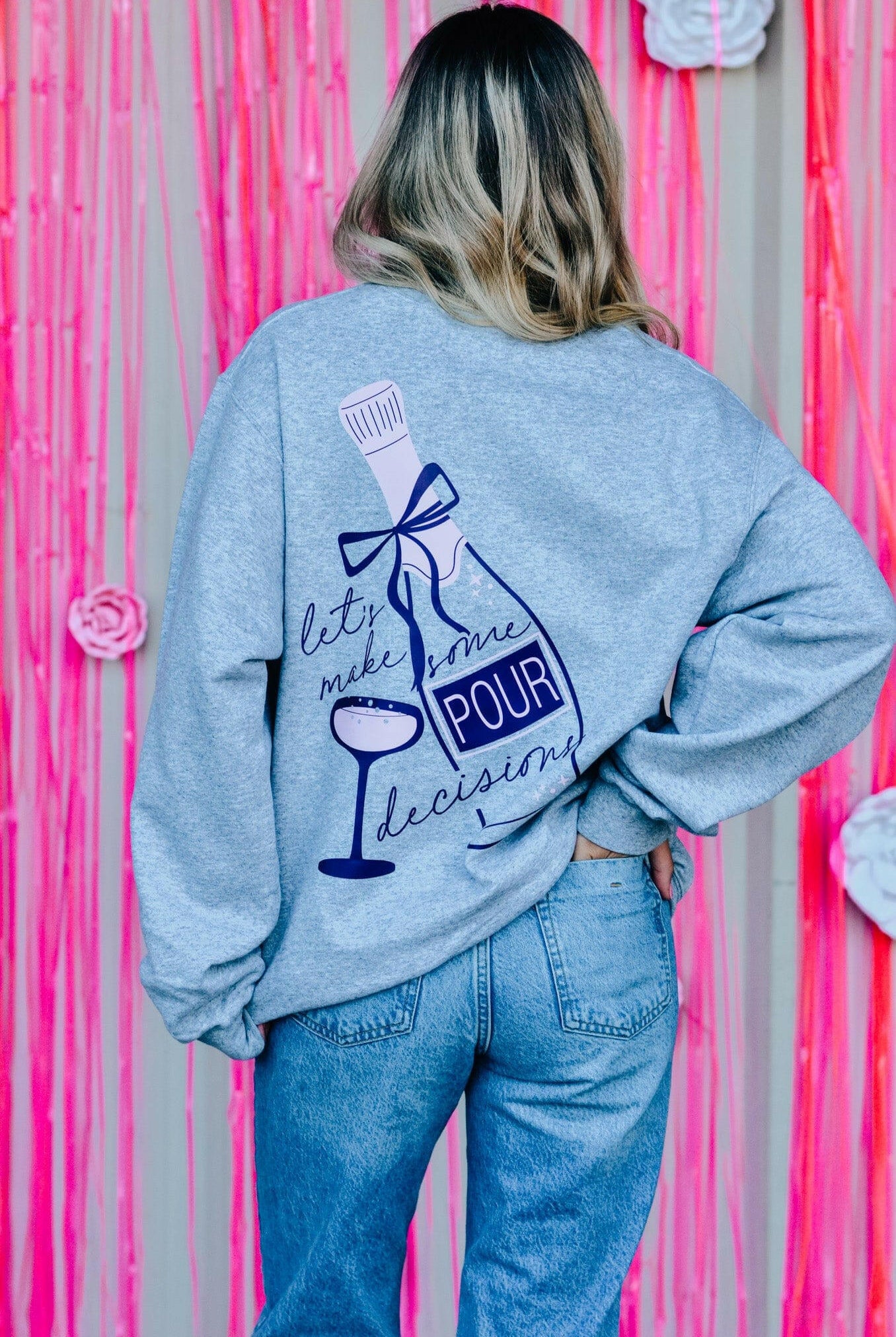 Pour Decisions Sweatshirt-Krush Kandy, Women's Online Fashion Boutique Located in Phoenix, Arizona (Scottsdale Area)