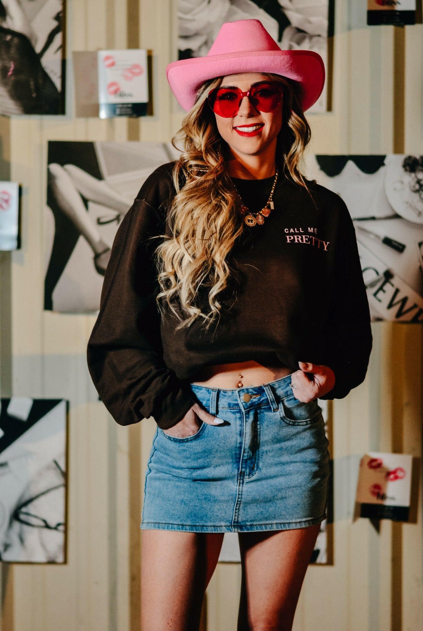 Call Me Pretty & Feed Me Tacos Sweatshirt-Krush Kandy, Women's Online Fashion Boutique Located in Phoenix, Arizona (Scottsdale Area)