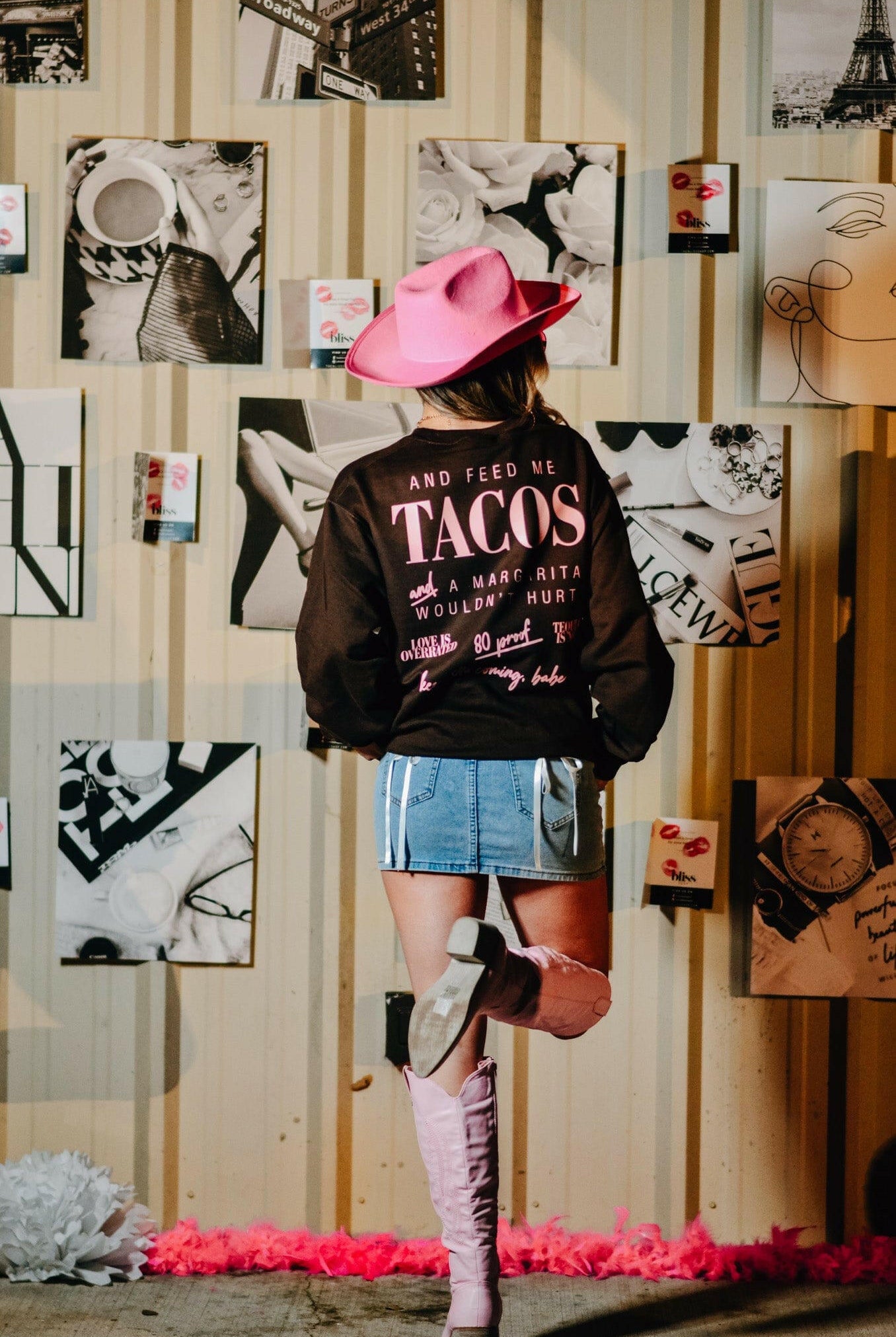 Call Me Pretty & Feed Me Tacos Sweatshirt-Krush Kandy, Women's Online Fashion Boutique Located in Phoenix, Arizona (Scottsdale Area)