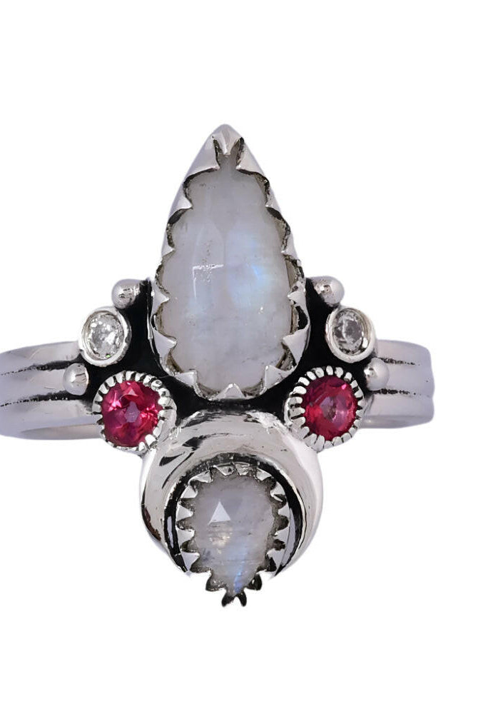 Moonlight Bliss Stone Ring-Rings-Krush Kandy, Women's Online Fashion Boutique Located in Phoenix, Arizona (Scottsdale Area)