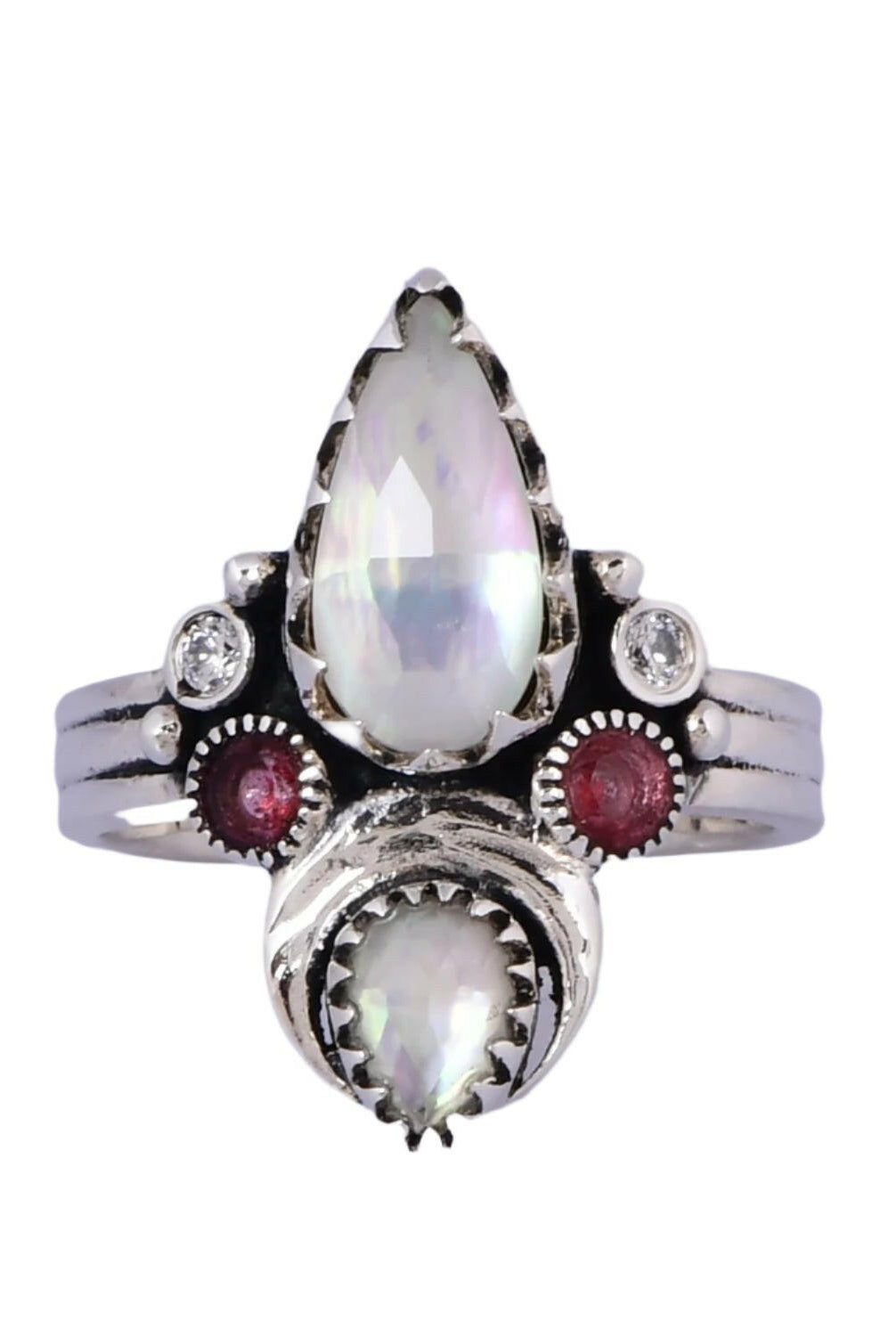 Moonlight Bliss Stone Ring-Rings-Krush Kandy, Women's Online Fashion Boutique Located in Phoenix, Arizona (Scottsdale Area)