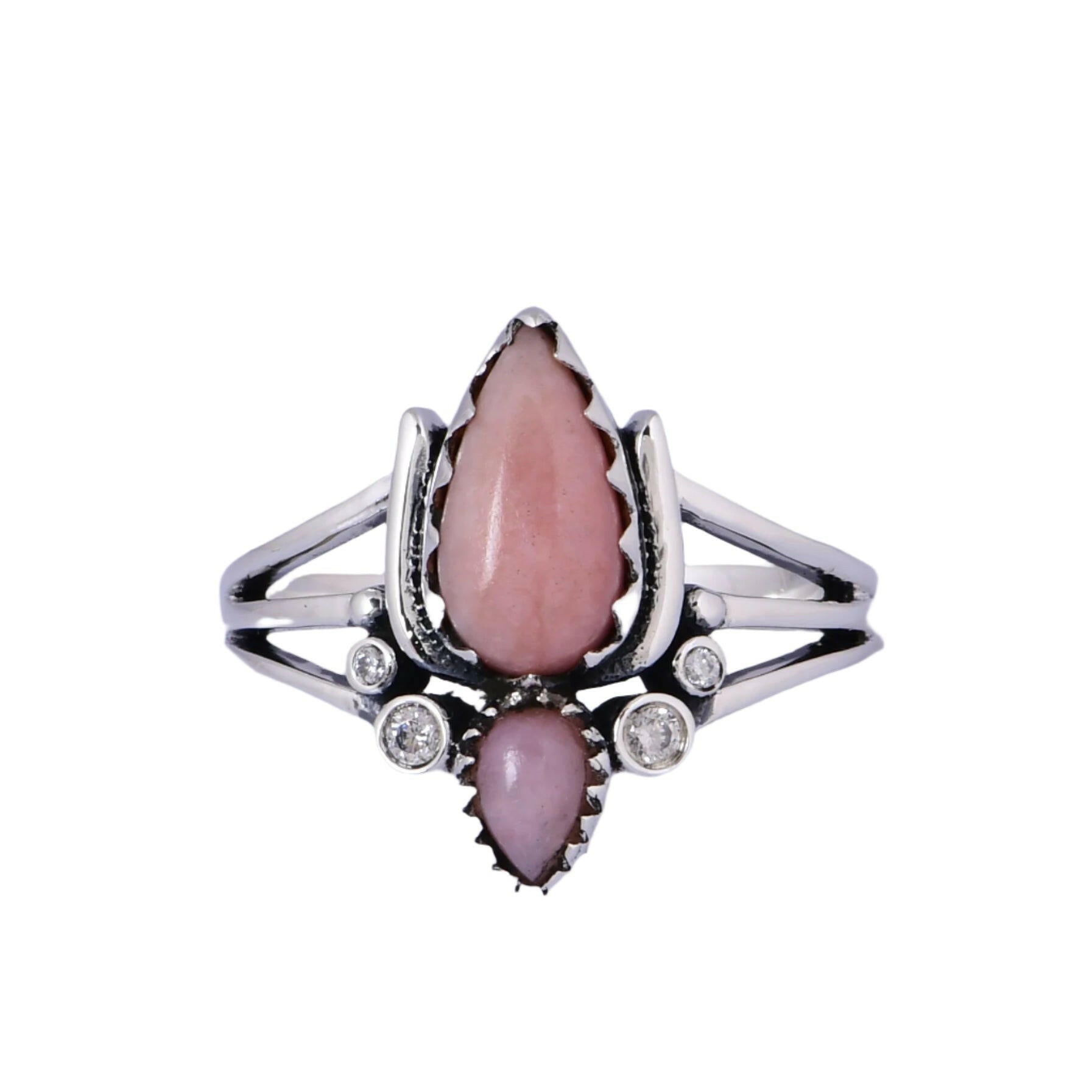 Delicate Krush Stone Ring-Rings-Krush Kandy, Women's Online Fashion Boutique Located in Phoenix, Arizona (Scottsdale Area)