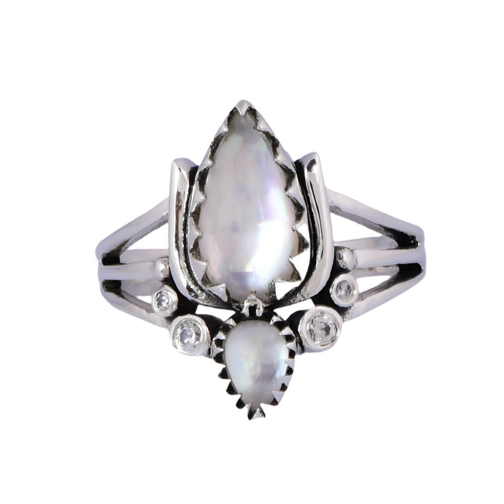 Delicate Krush Stone Ring-Rings-Krush Kandy, Women's Online Fashion Boutique Located in Phoenix, Arizona (Scottsdale Area)
