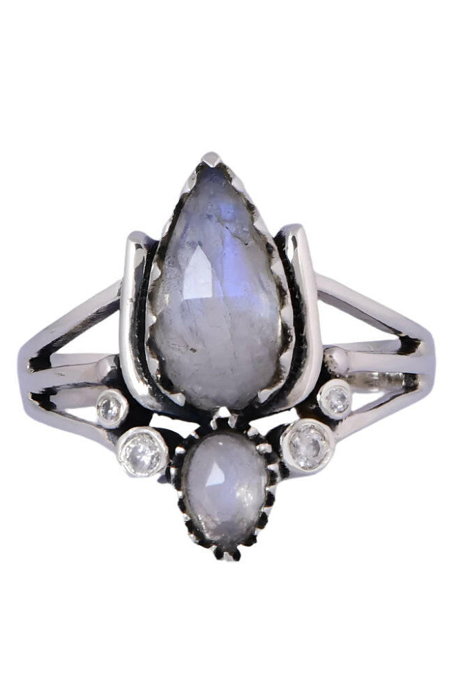 Delicate Krush Stone Ring-Rings-Krush Kandy, Women's Online Fashion Boutique Located in Phoenix, Arizona (Scottsdale Area)