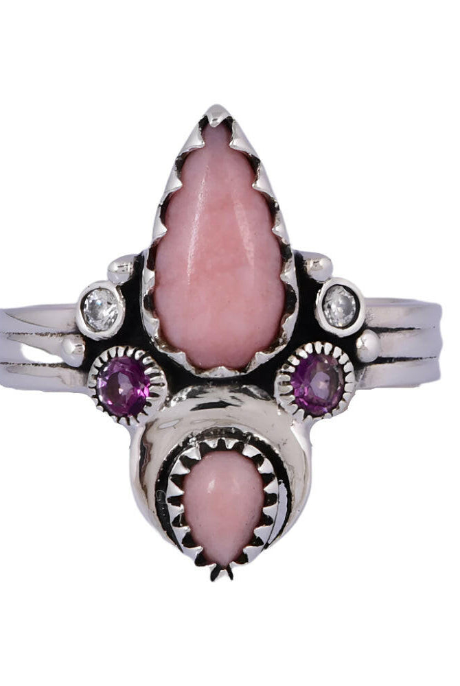 Moonlight Bliss Stone Ring-Rings-Krush Kandy, Women's Online Fashion Boutique Located in Phoenix, Arizona (Scottsdale Area)