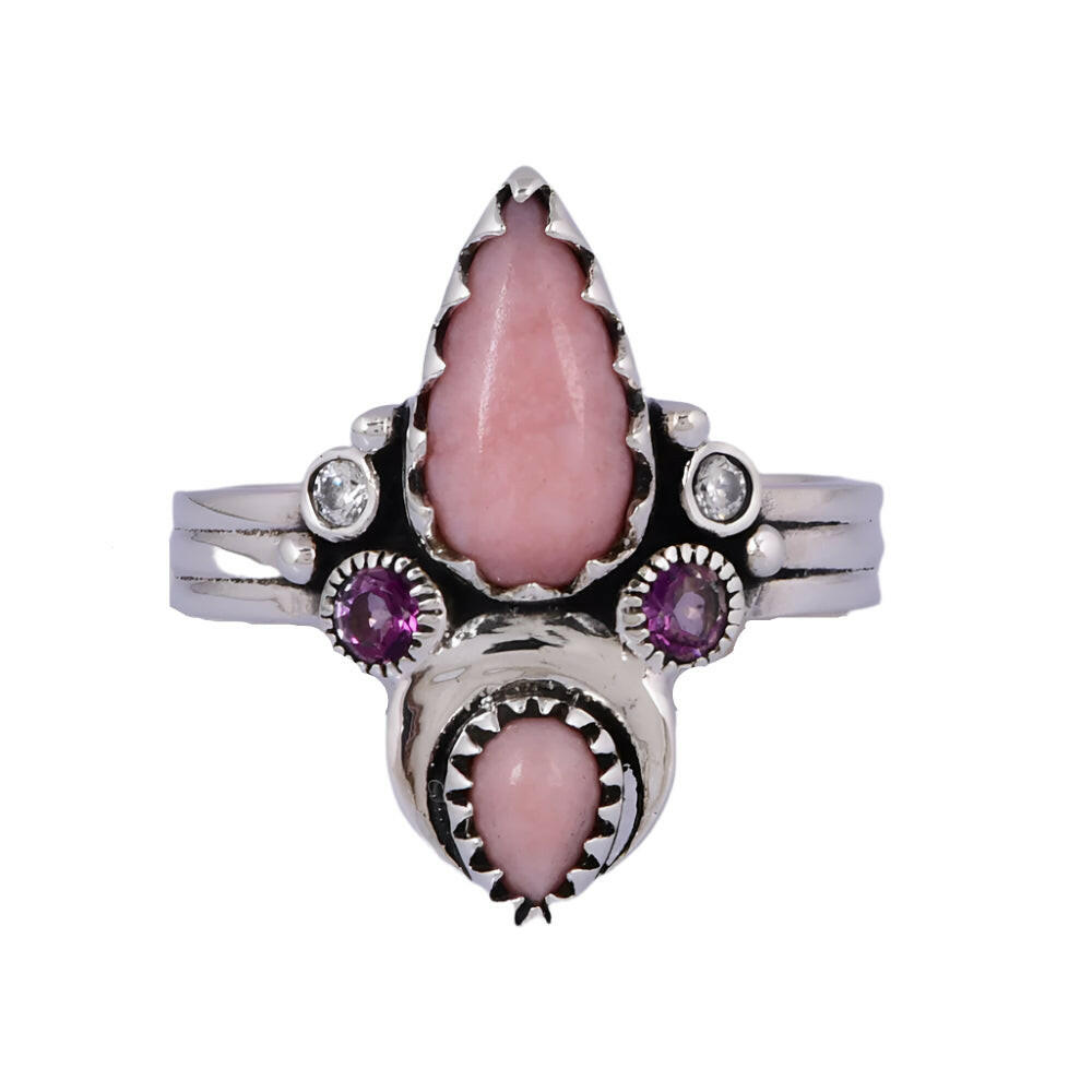 Moonlight Bliss Stone Ring-Rings-Krush Kandy, Women's Online Fashion Boutique Located in Phoenix, Arizona (Scottsdale Area)