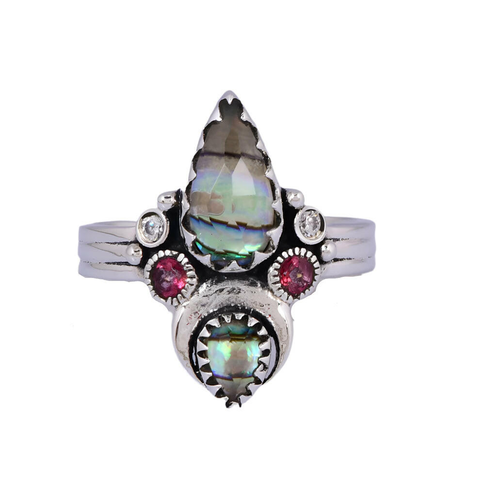 Moonlight Bliss Stone Ring-Rings-Krush Kandy, Women's Online Fashion Boutique Located in Phoenix, Arizona (Scottsdale Area)