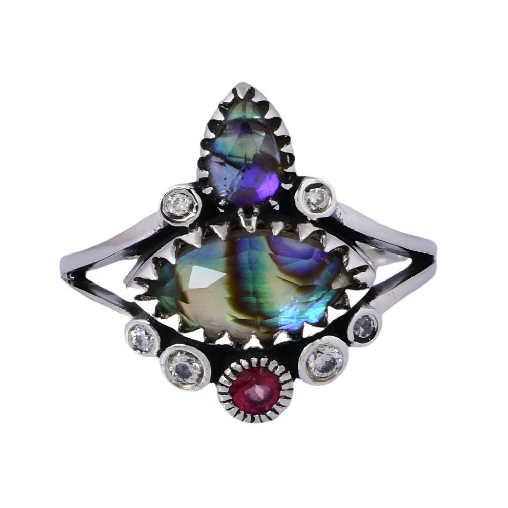 Divine Aura Stone Ring-Rings-Krush Kandy, Women's Online Fashion Boutique Located in Phoenix, Arizona (Scottsdale Area)