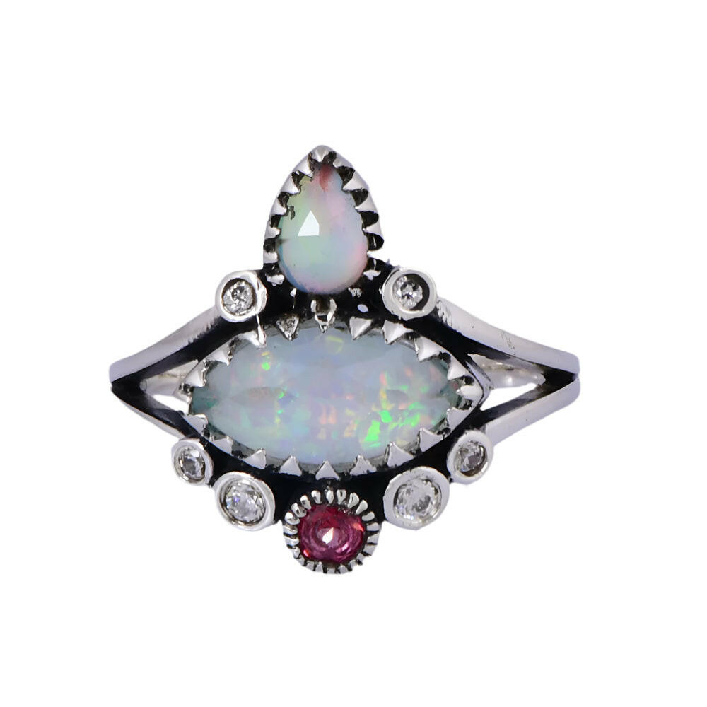 Divine Aura Stone Ring-Rings-Krush Kandy, Women's Online Fashion Boutique Located in Phoenix, Arizona (Scottsdale Area)